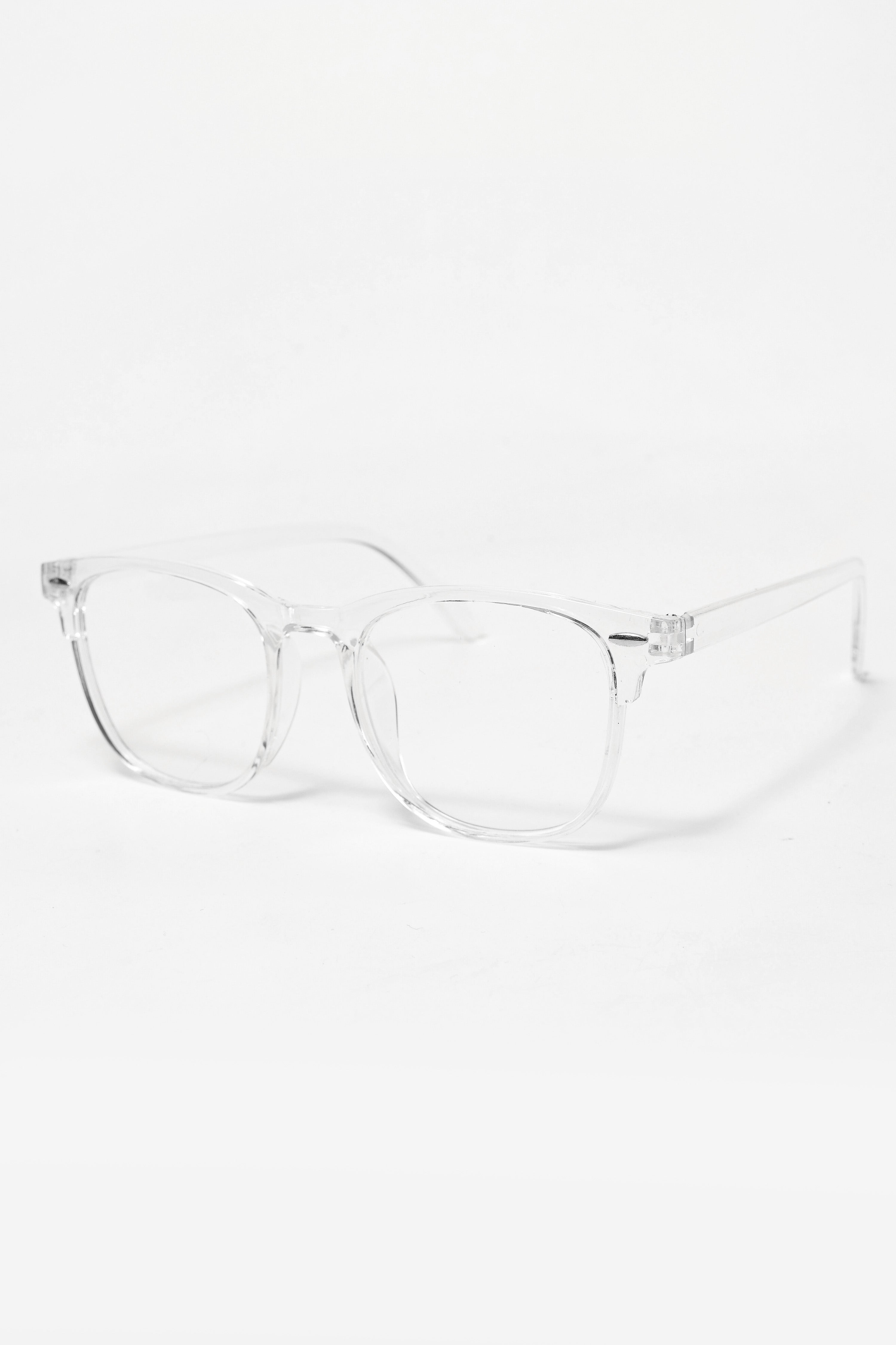 Brille - Clear + Blue