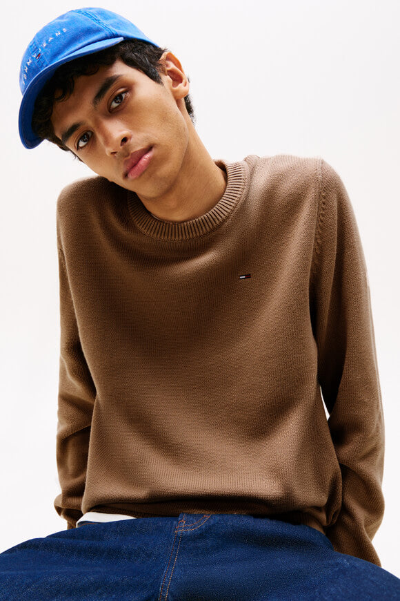 Maglia a maglia fine - Pecan Nut