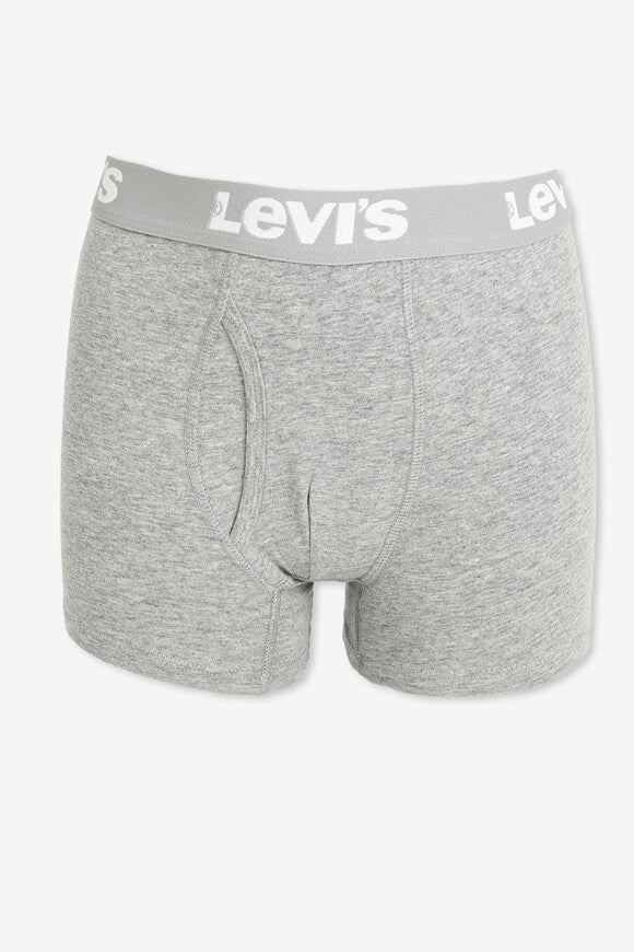 Lot de 3 boxers - White + Grey Heather + Black