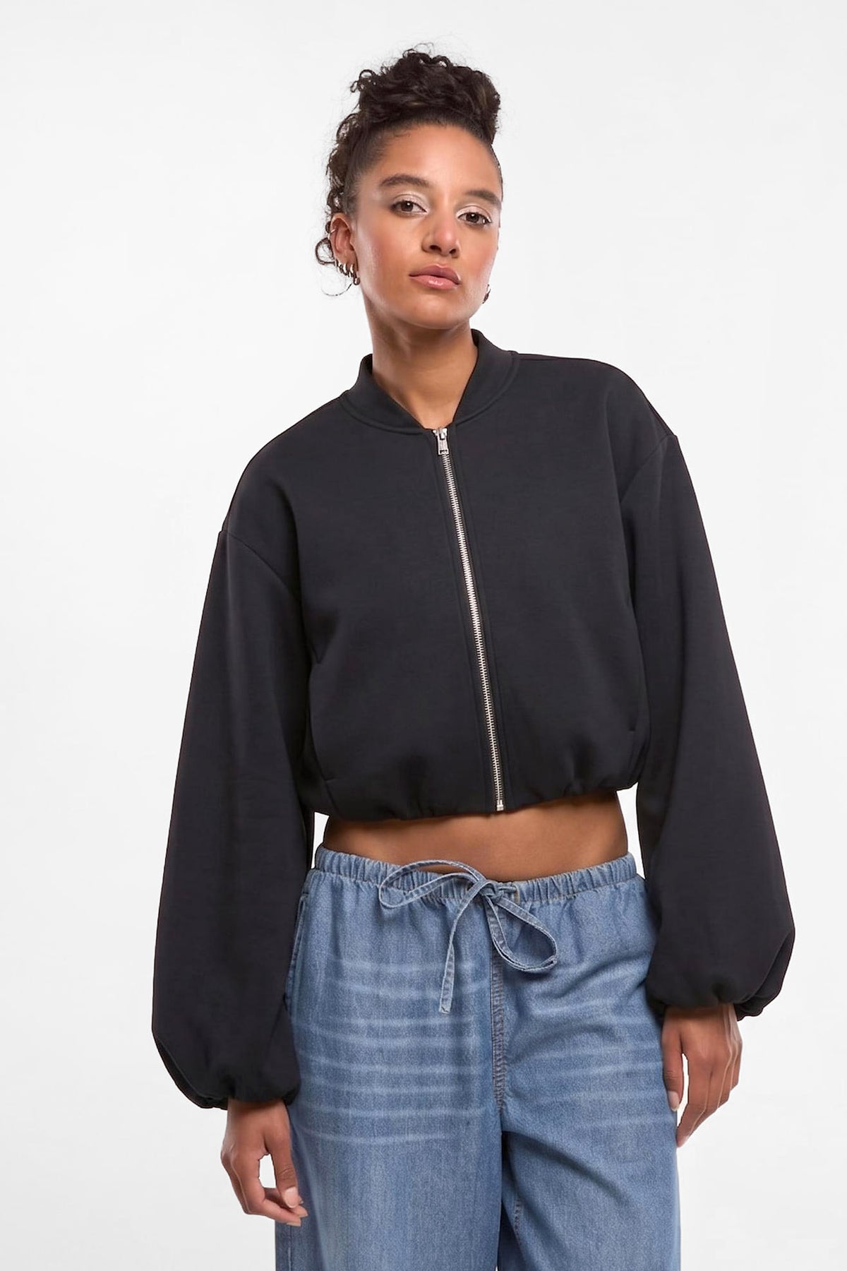 Oversize Ballonjacke