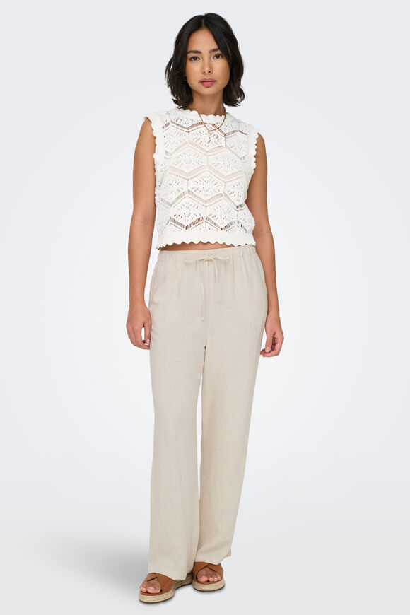 ONLSIESTA Linen pants - Moonbeam