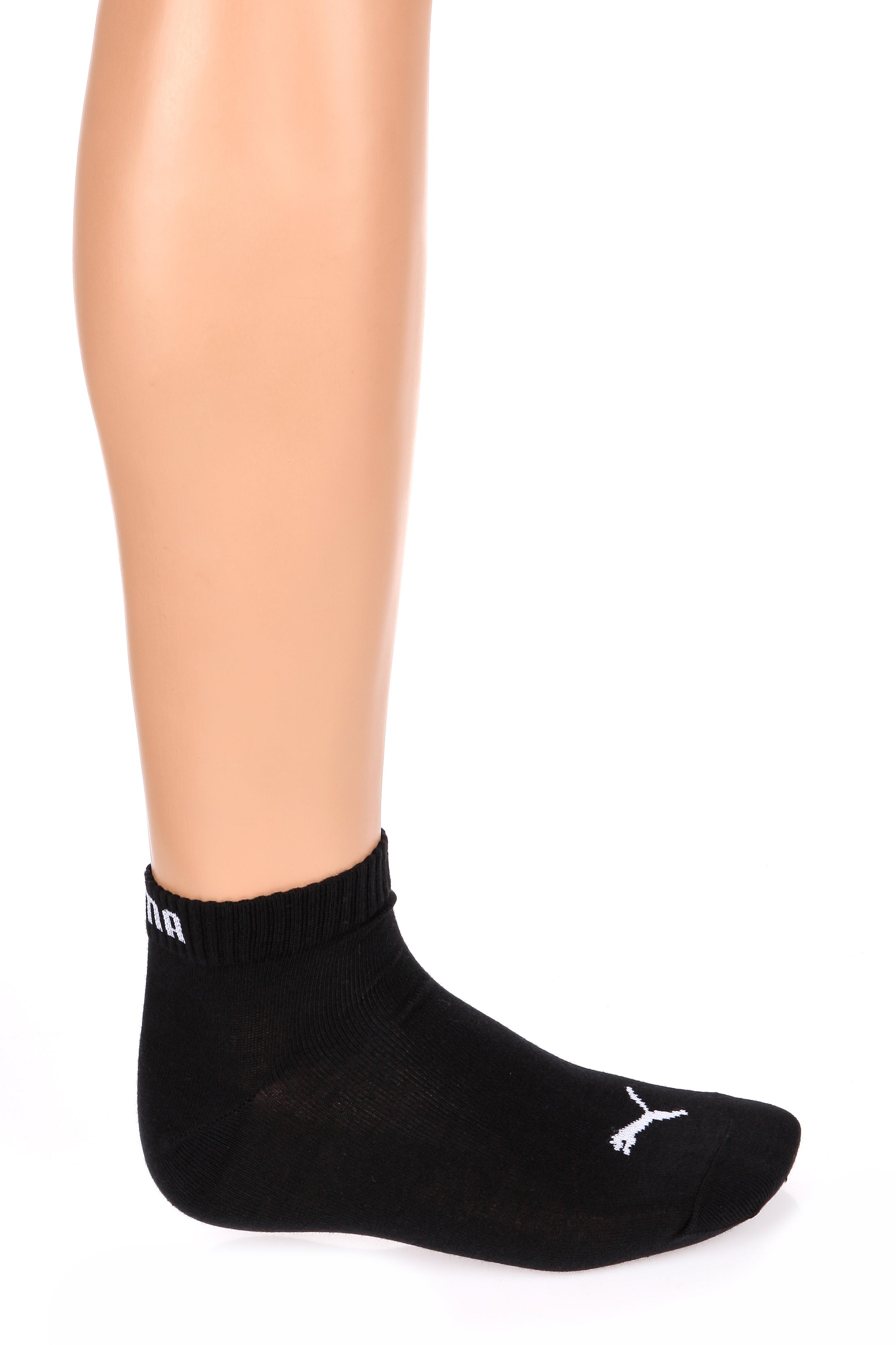 Dreierpack Socken - Weiss + Hellgrau + Schwarz