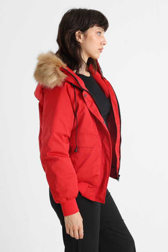 Bomber imbottito - rosso