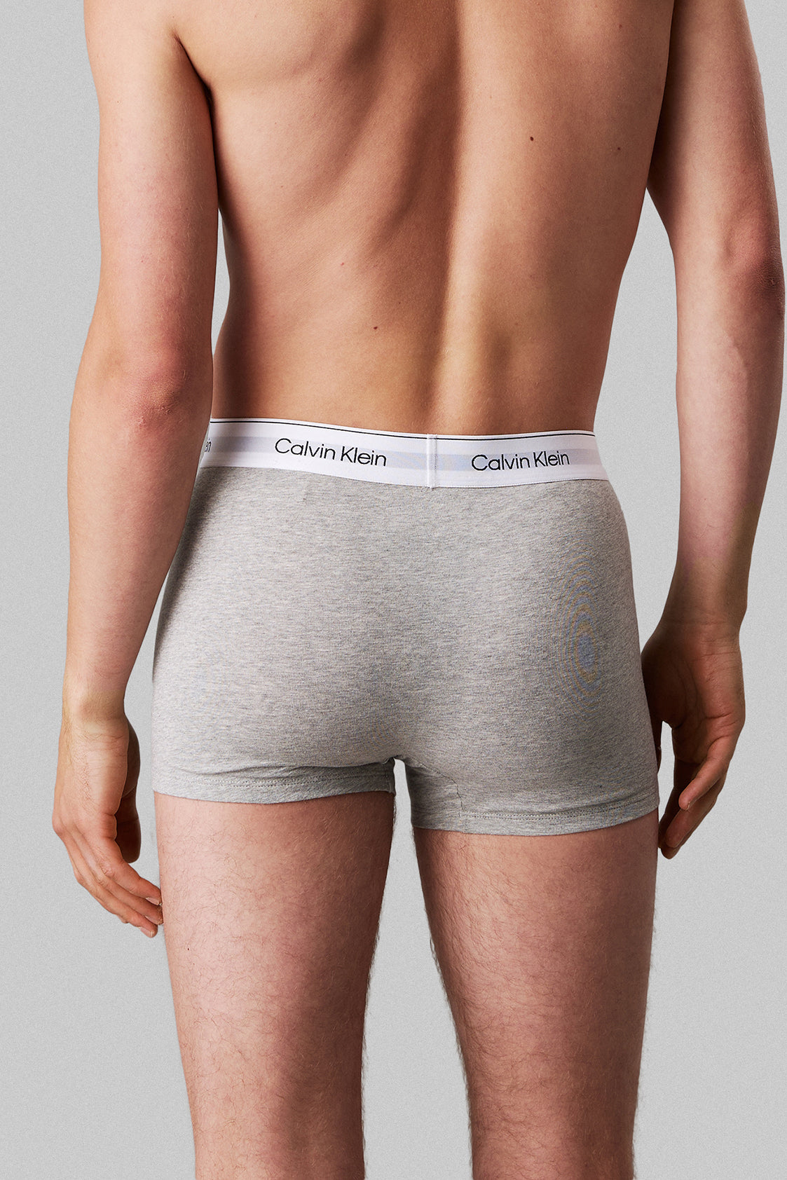 Dreierpack Boxershorts - Grey Heather + Black + White