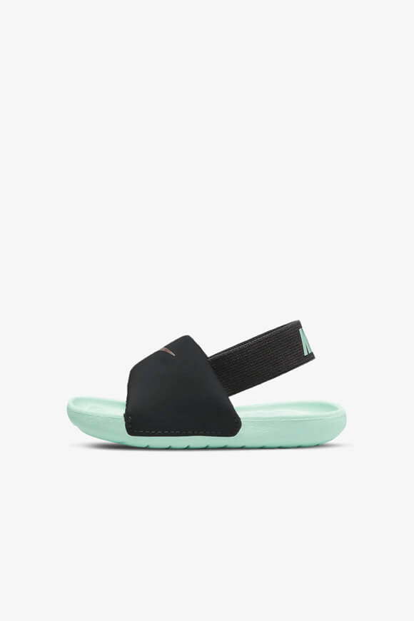 Kawa baby sandals - Off Noir + Mtlc Red Bronze
