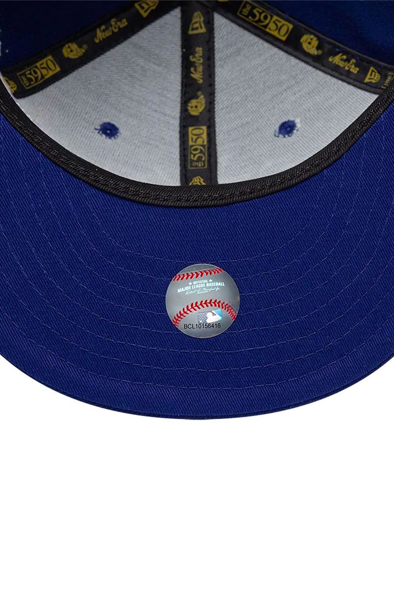 59fifty cap - Royal + White