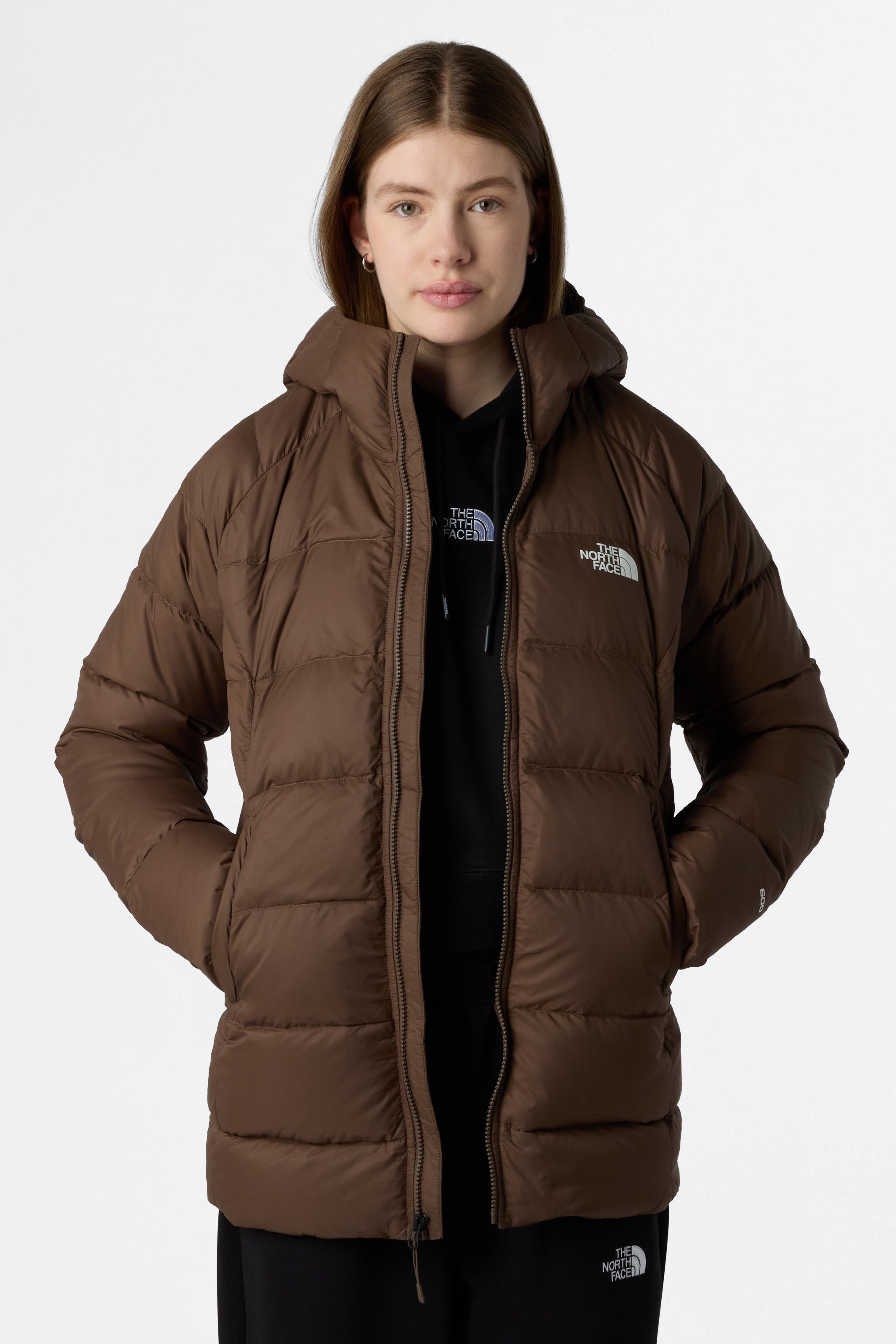 Parka en duvet matelassé Hyalite - Smokey Brown