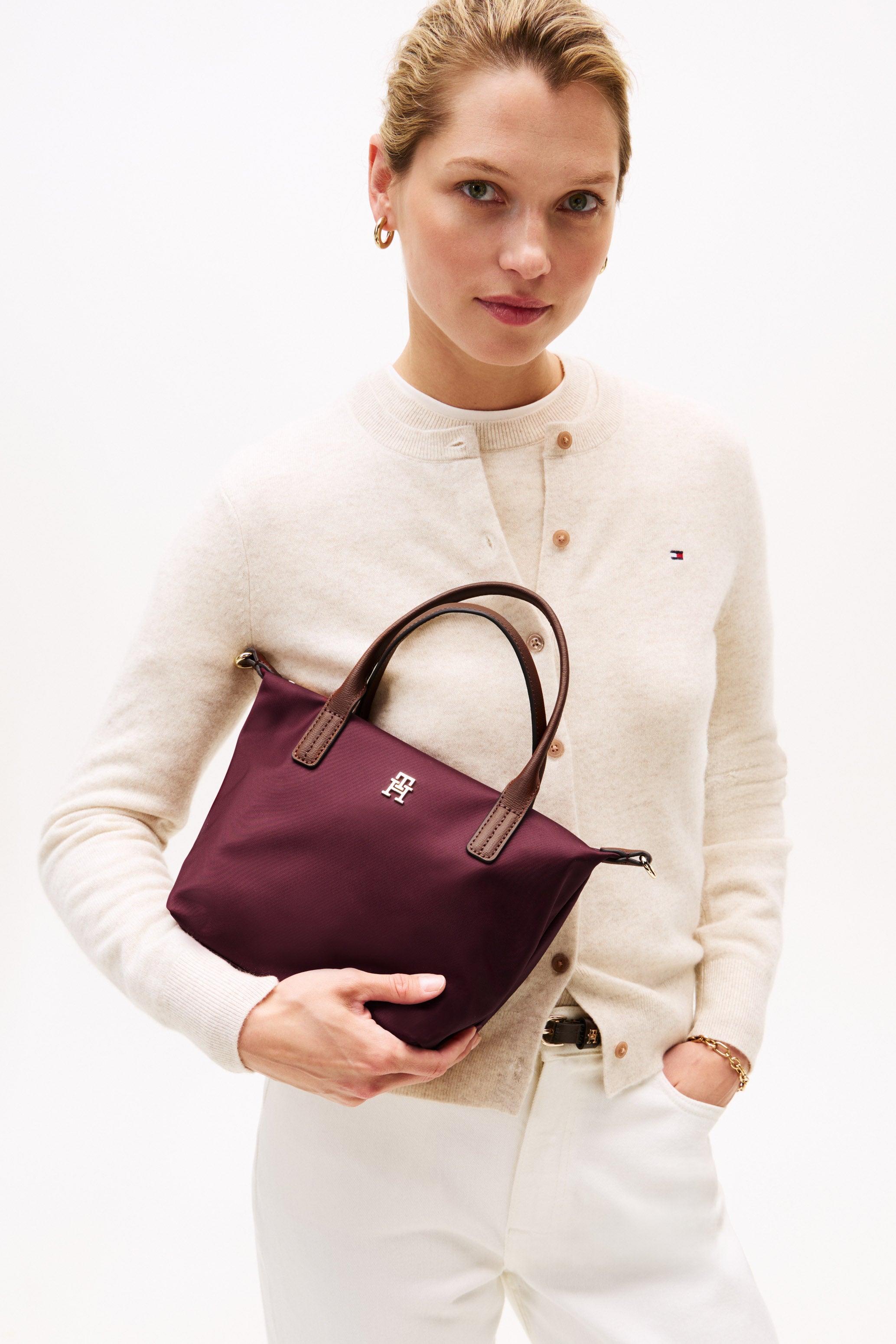 Hand- / Umhängetasche - Deep Red