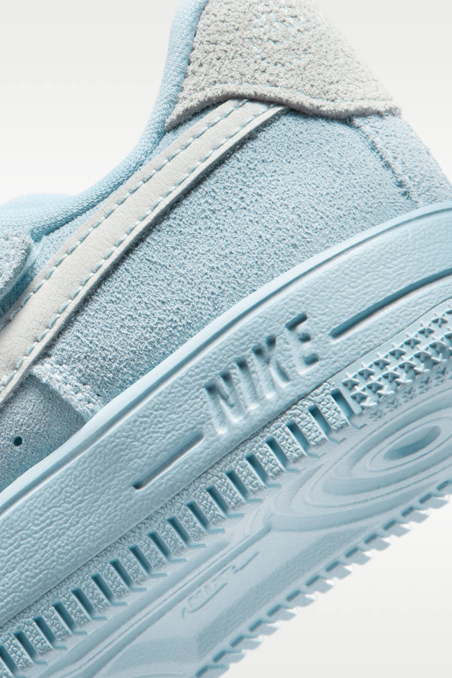 Force 1 EasyOn LV8 1 Kids Sneaker - Light Armory Blue + Pure Platinum