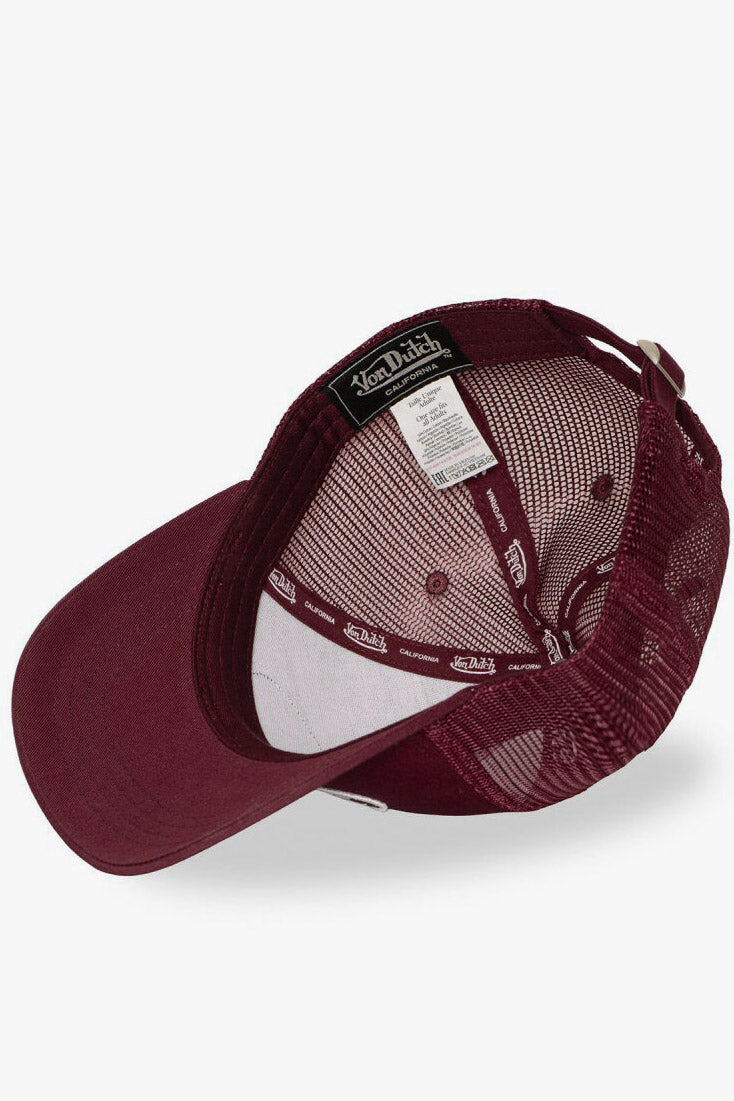 Cappellino trucker / strapback - Burgundy