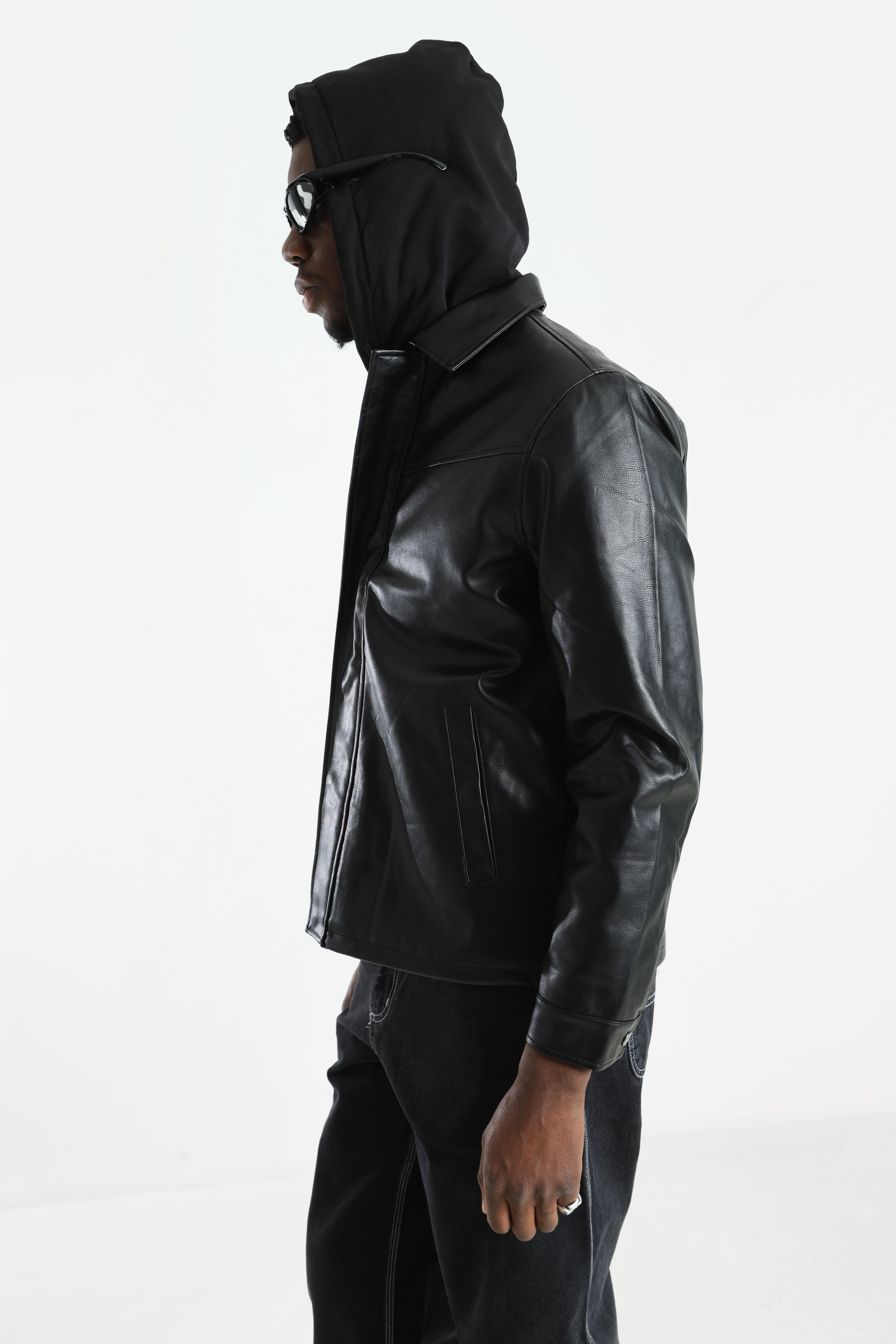 Giacca in ecopelle RRMARION - Nero