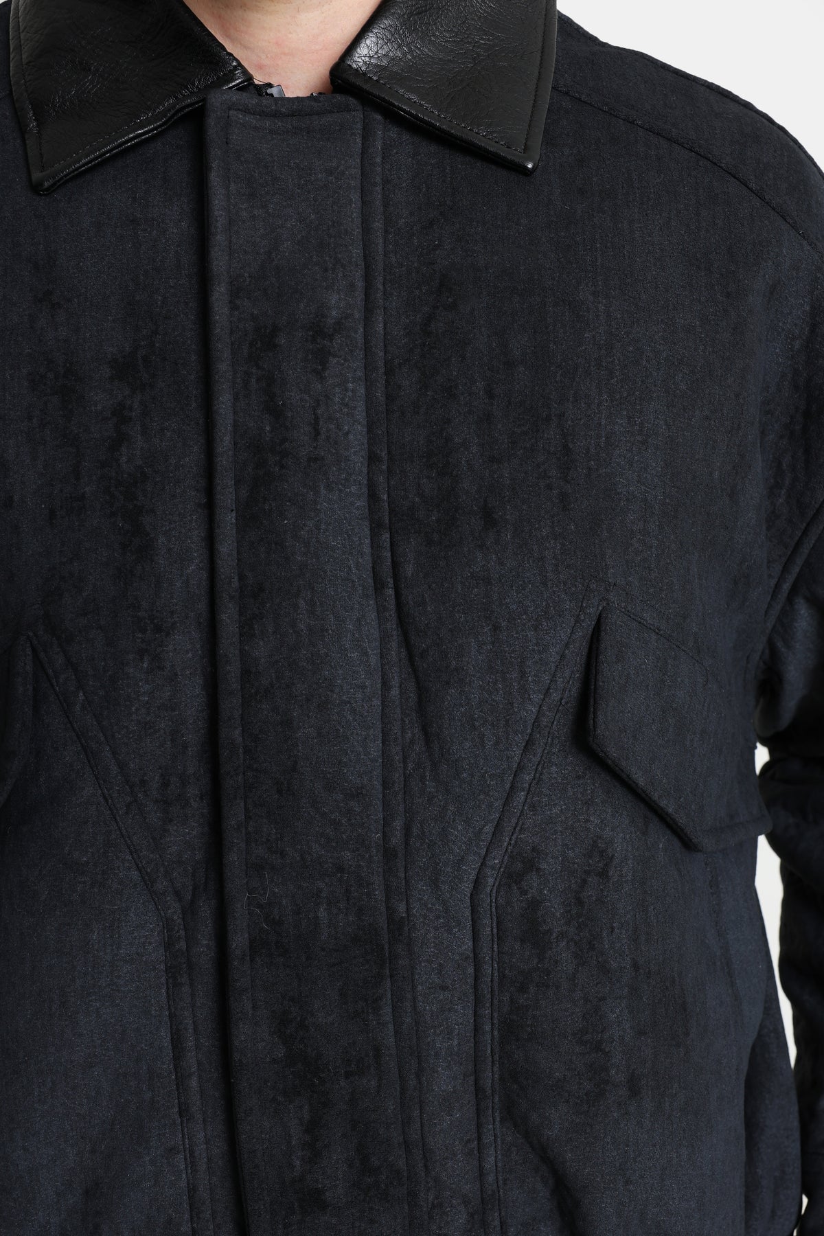 Wattierte Jacke - Black