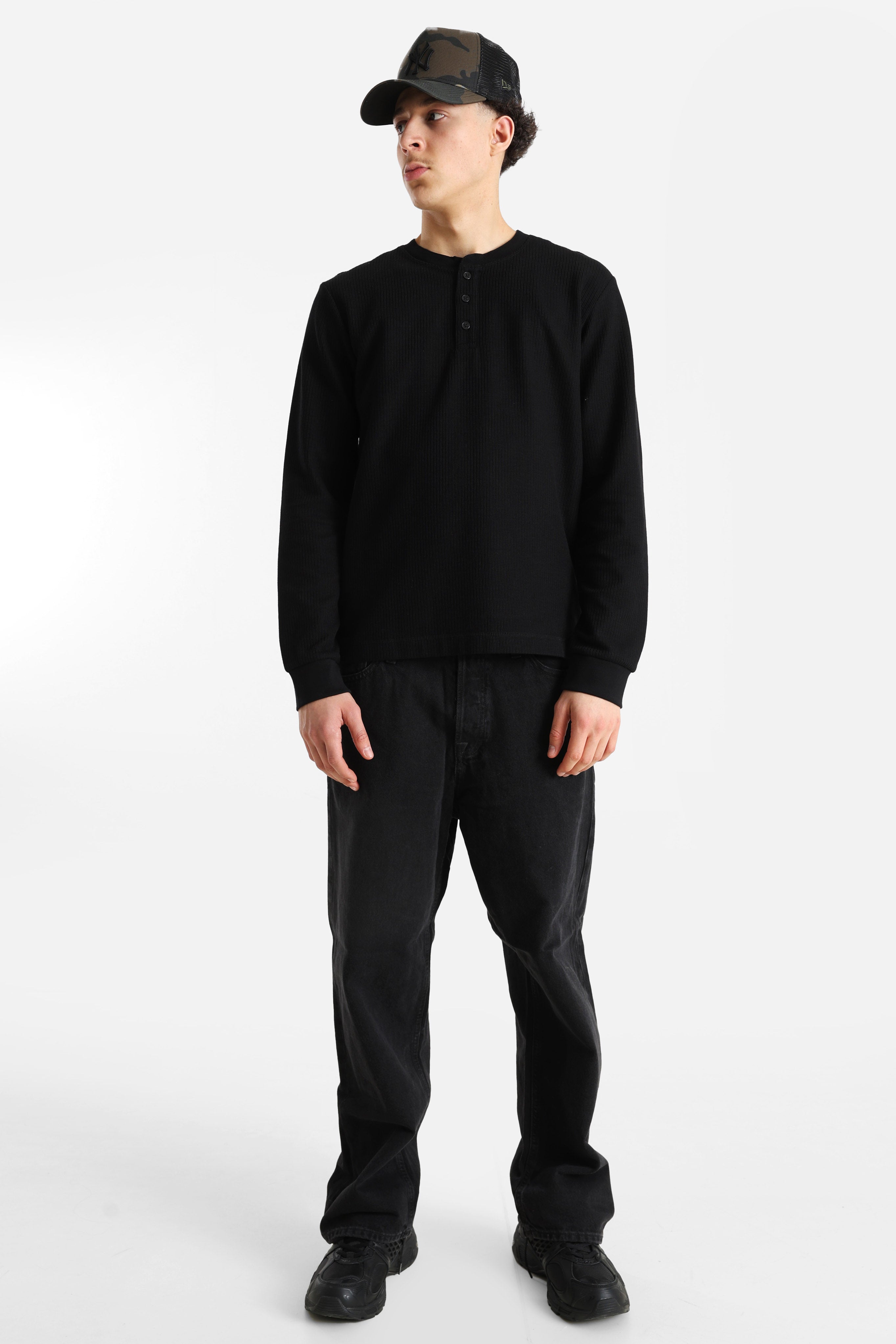 JORNIAGARA Langarmshirt - Black