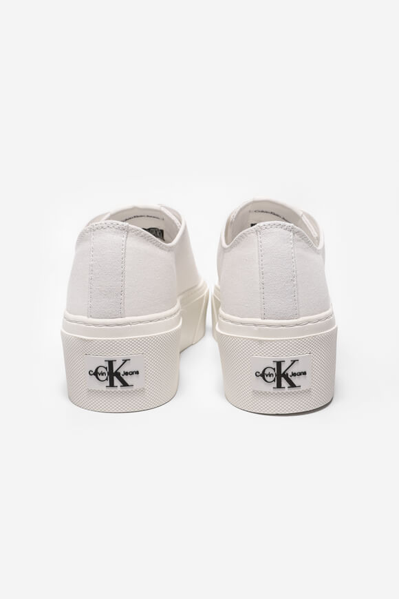 Sneaker con plateau in tessuto Cupsole - Bianco