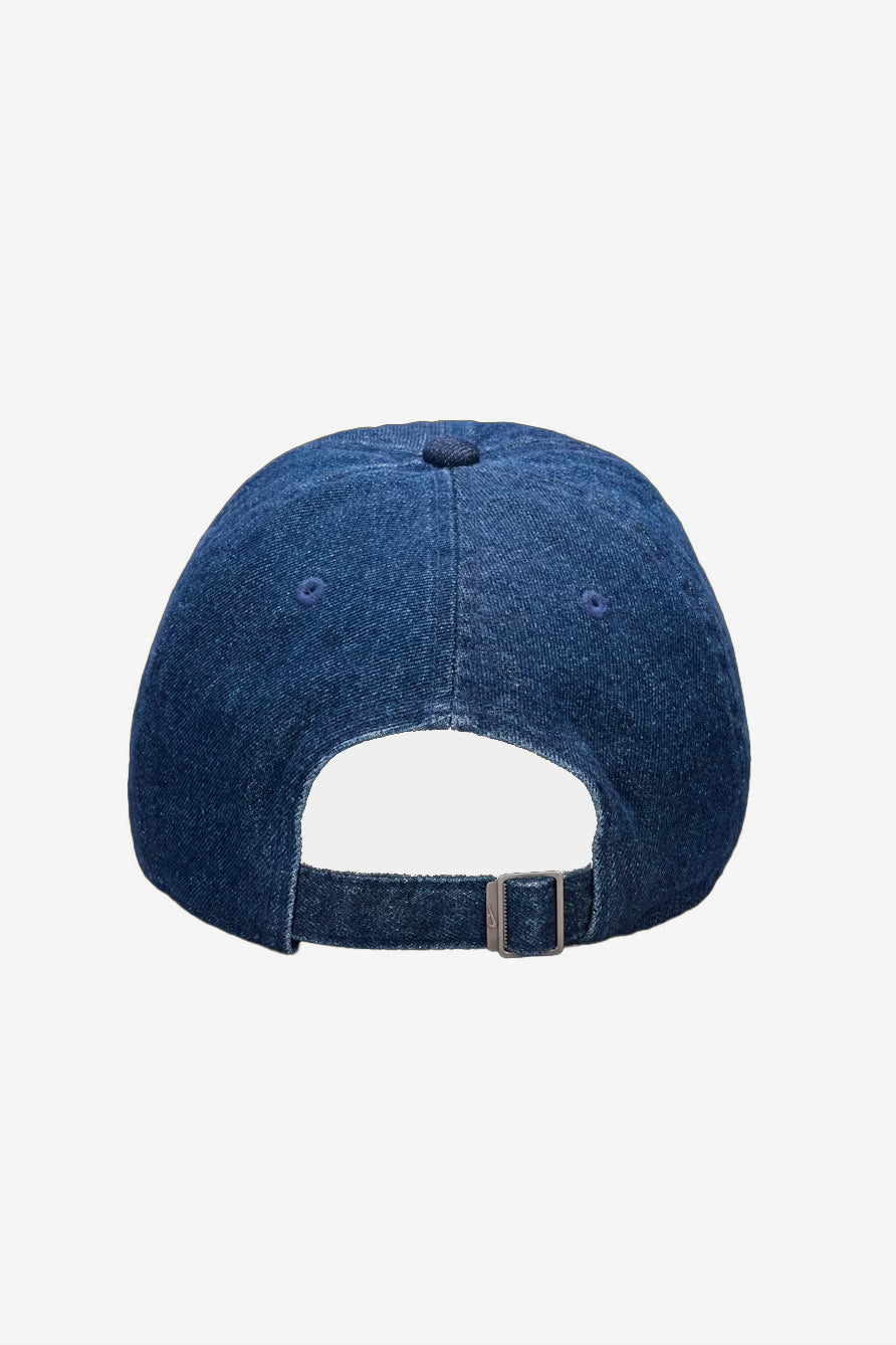 Casquette strapback - Dark Blue Denim