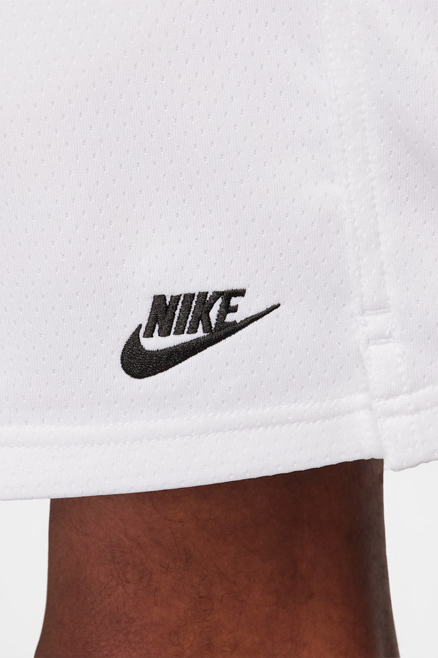 Short en mesh - White