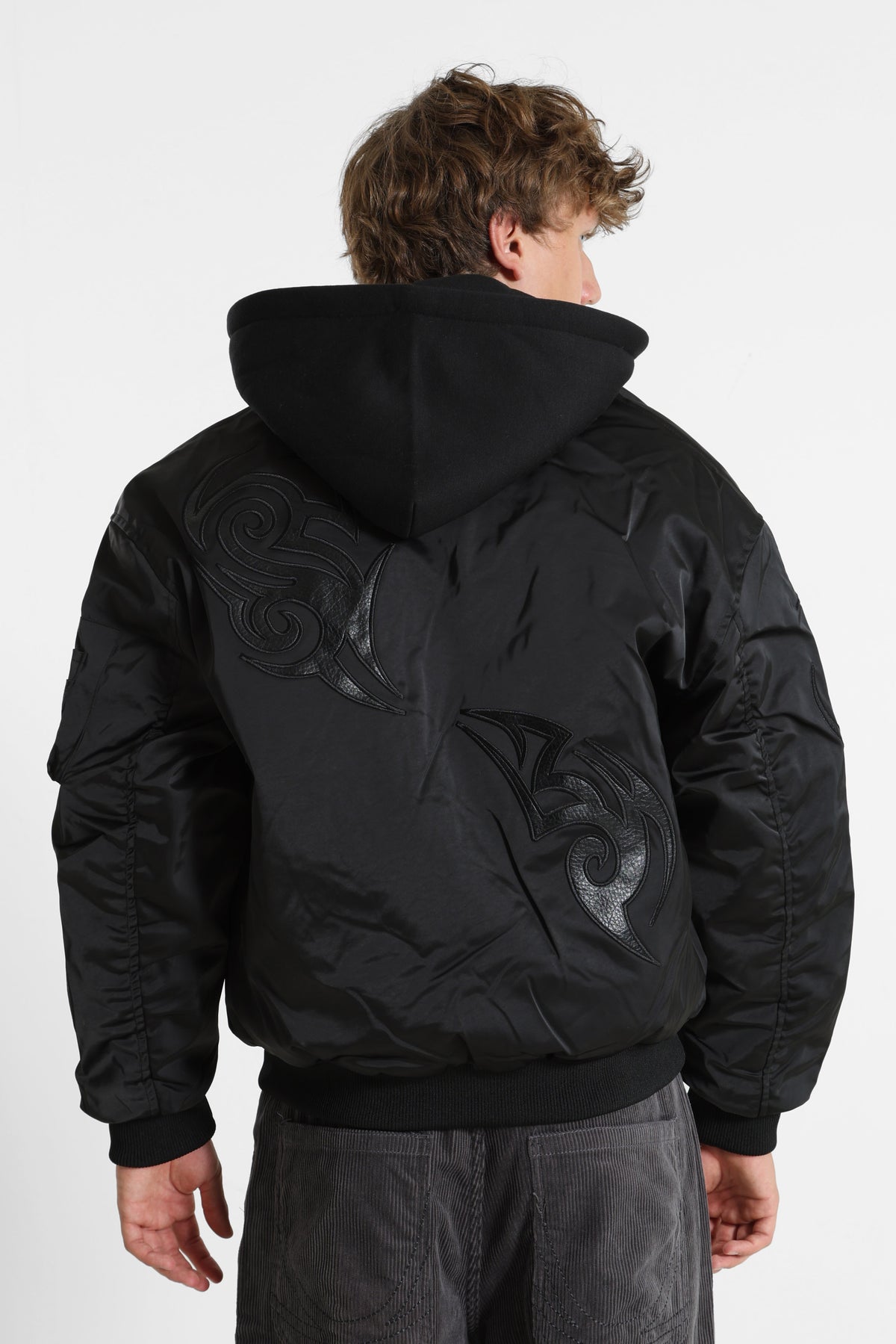Wattierte Bomberjacke