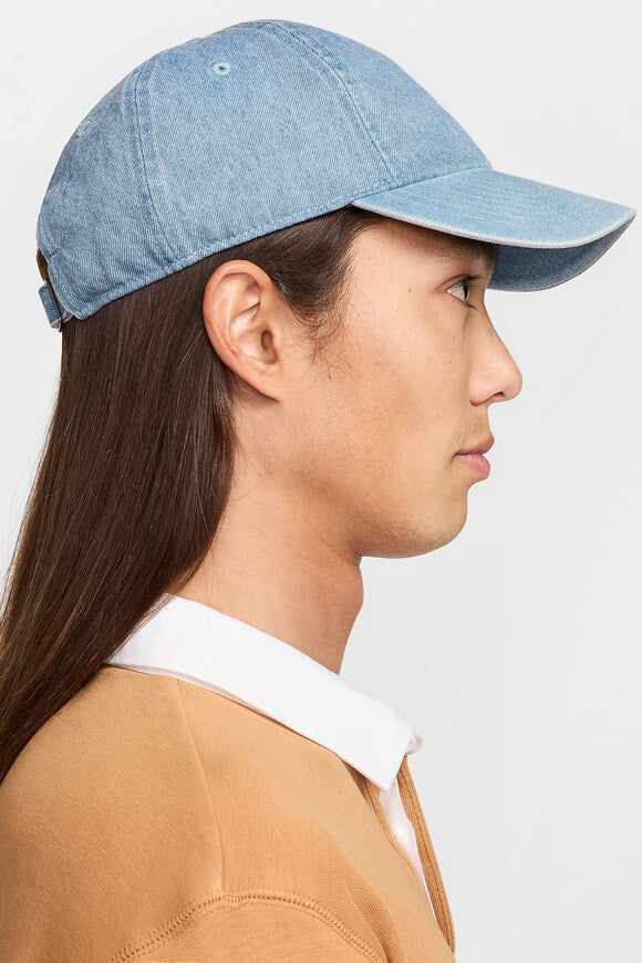 Cappellino strapback in denim - Aegean Storm