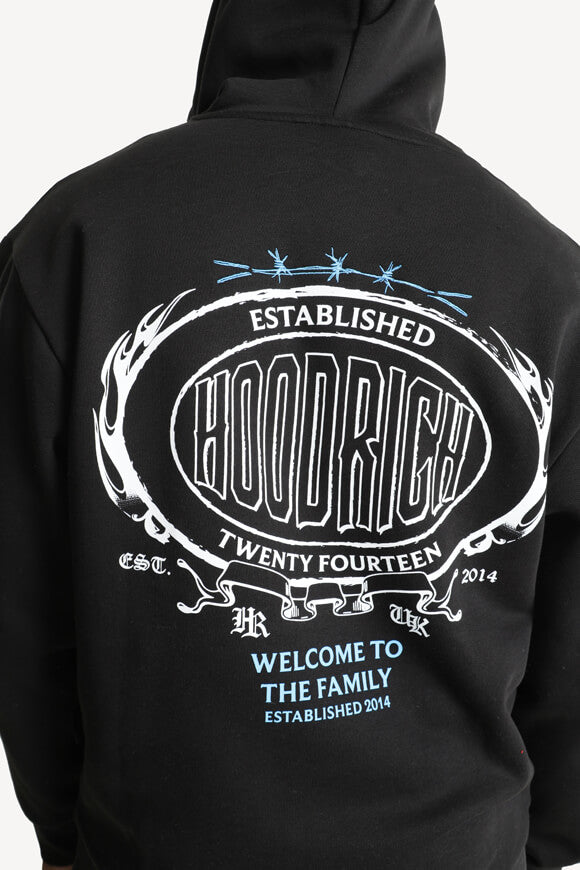 Sweatshirt ample à capuchon - Black