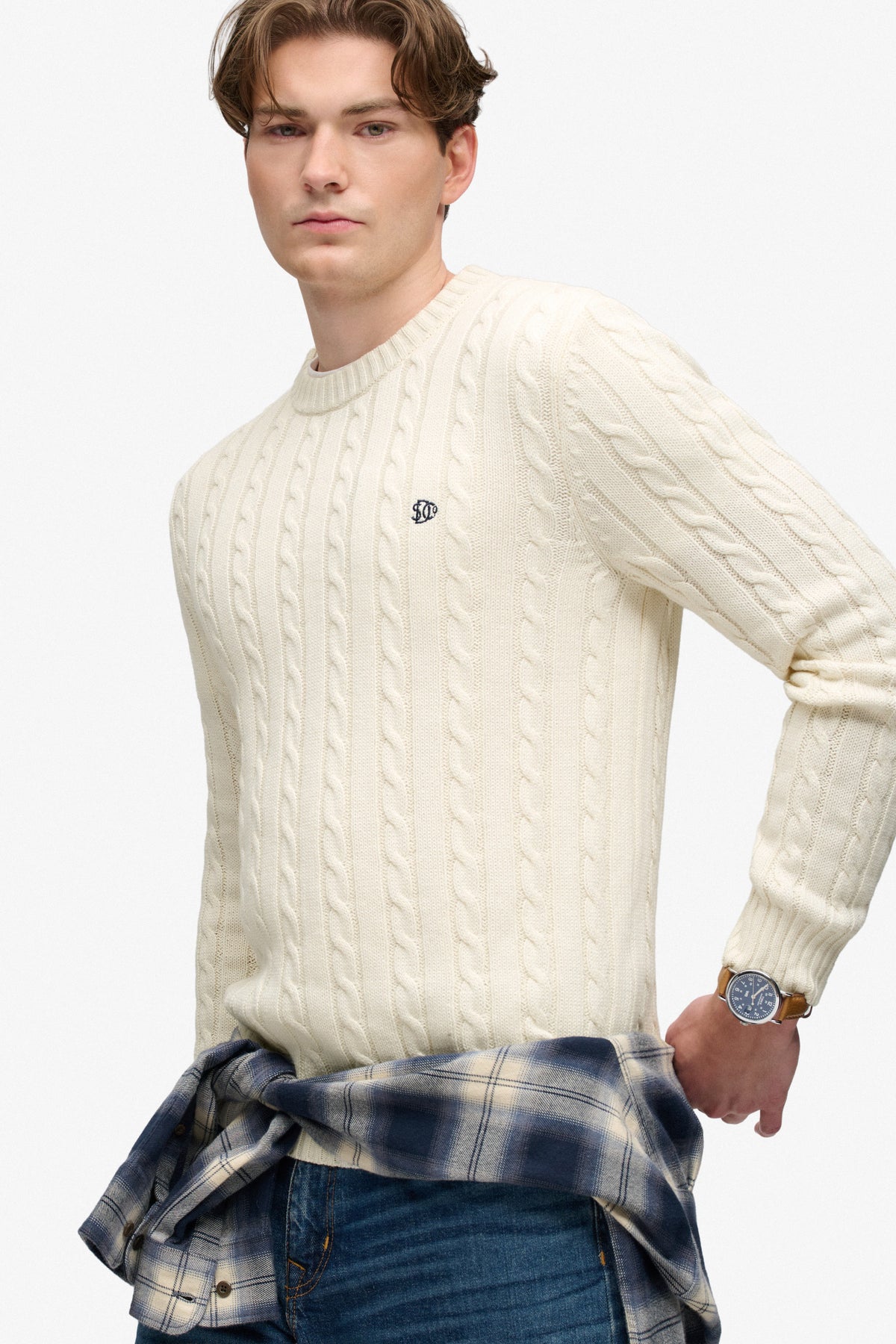 Knitted sweater - Offwhite