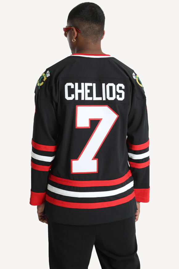 T-shirt structuré à manches longues - Black