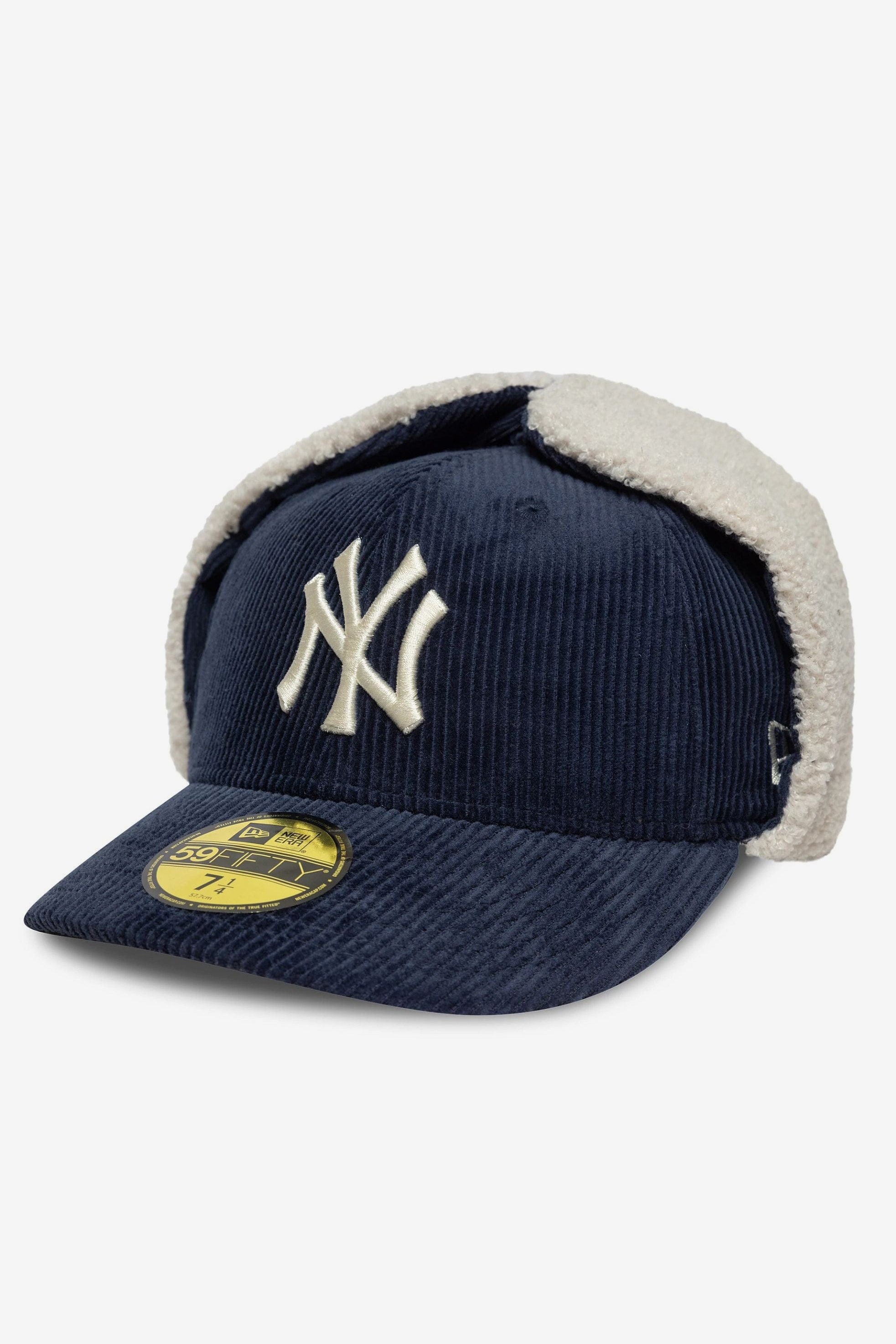 Gefütterte Trapper Cap - Dark Navy