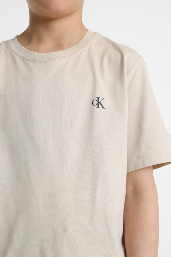 Monogram T-Shirt - Oyster Gray