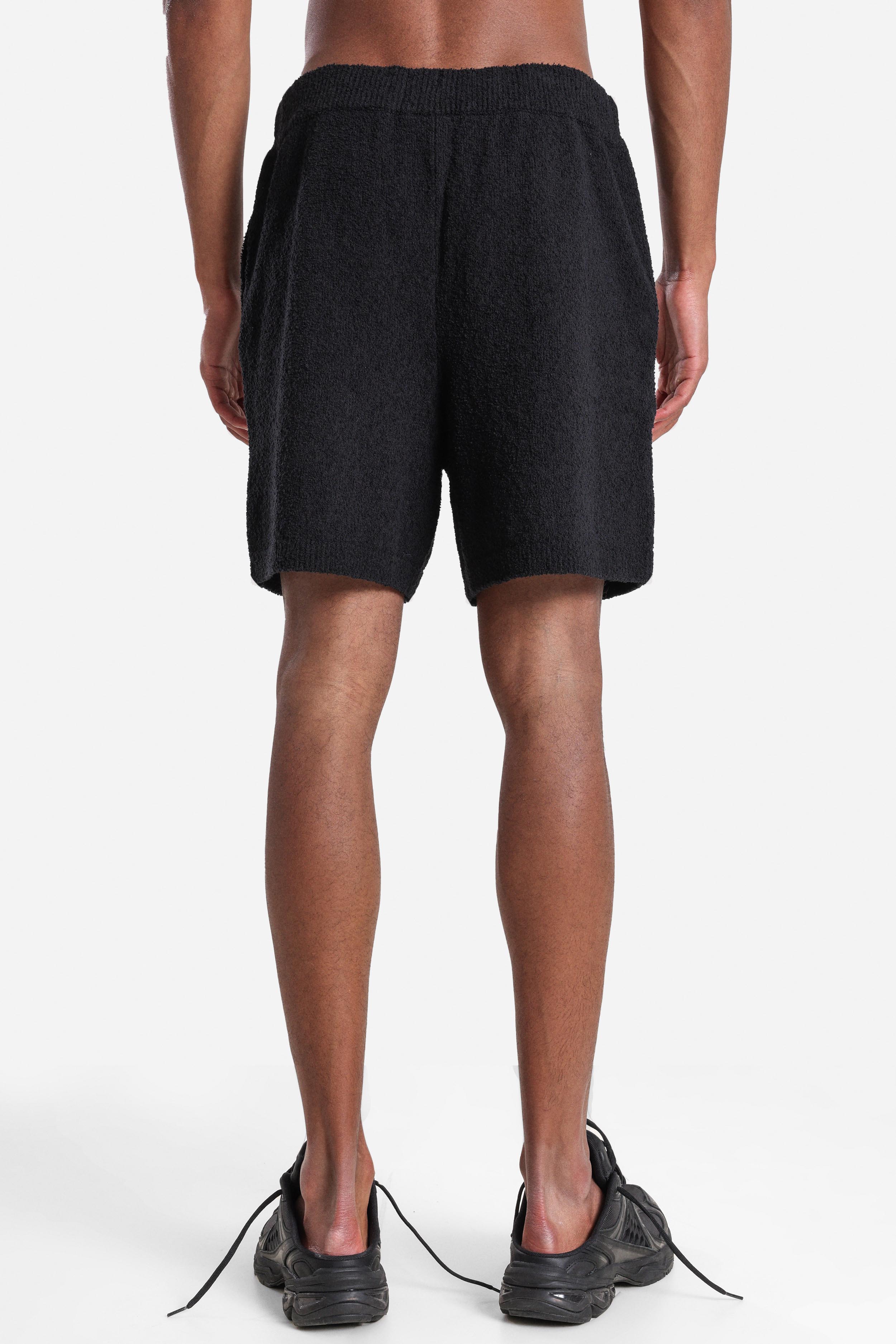 Short maille bouclette - Black