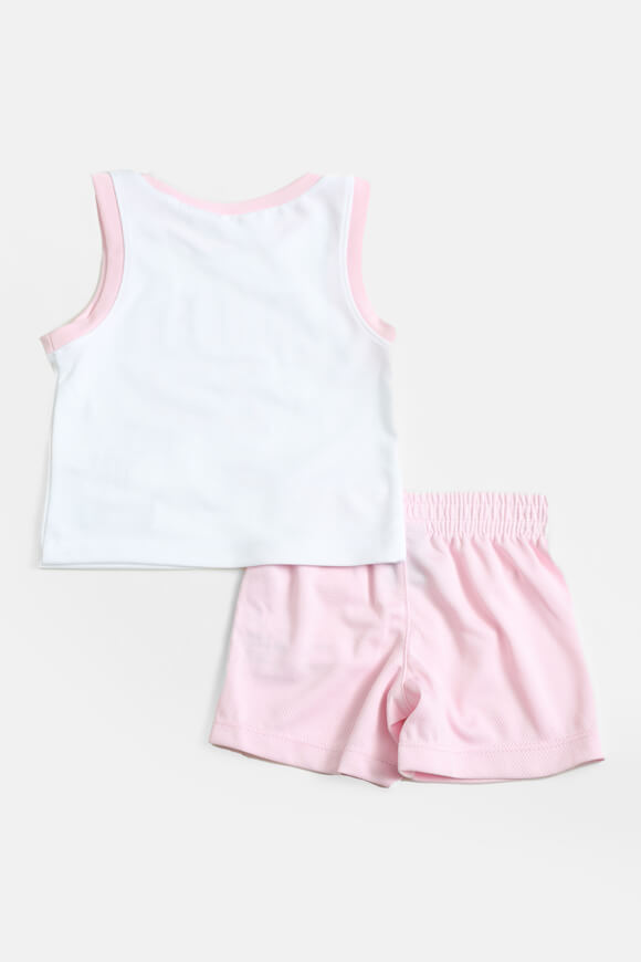 Mesh Baby-Set - Pink Foam + White