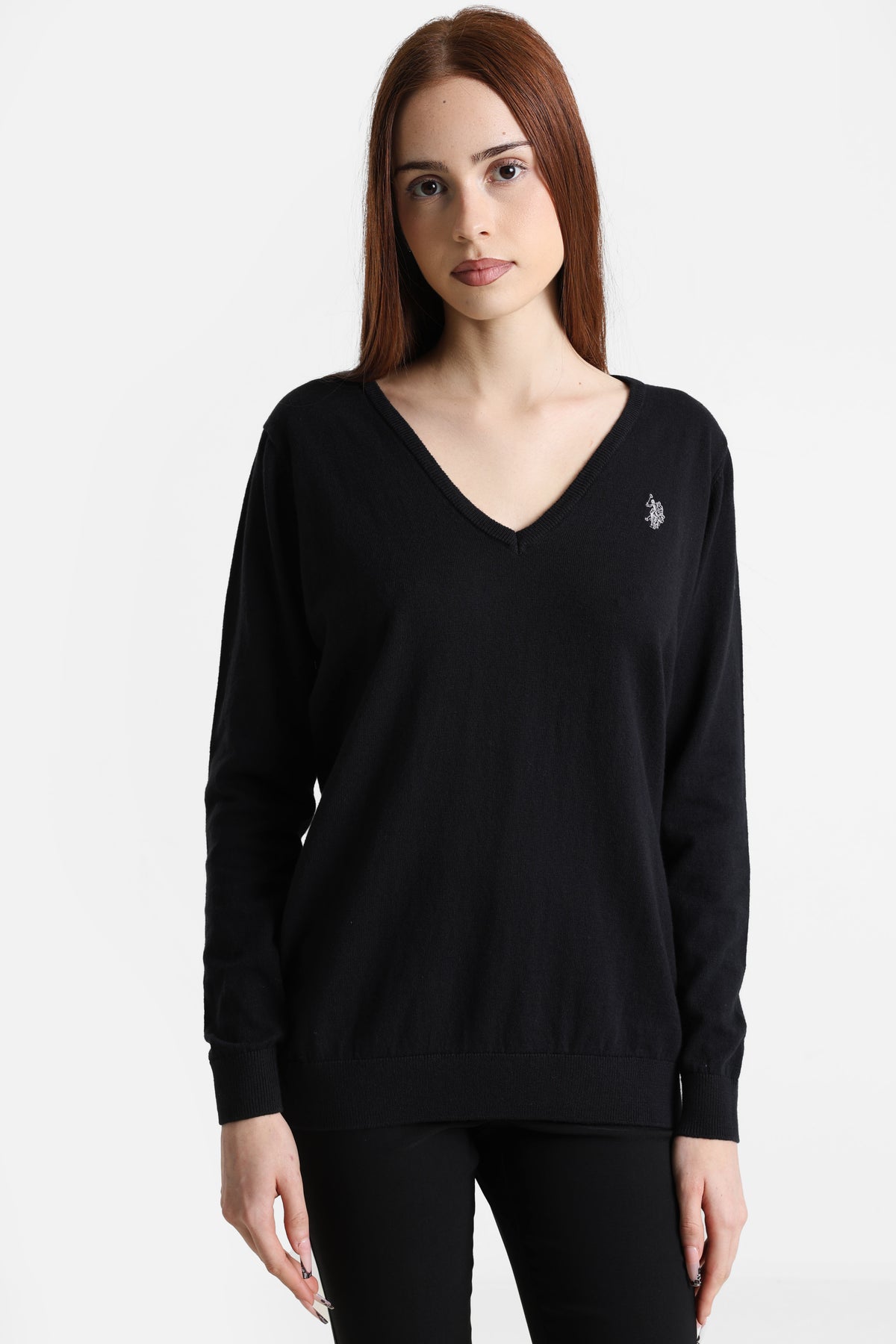 Feinstrickpullover - Black
