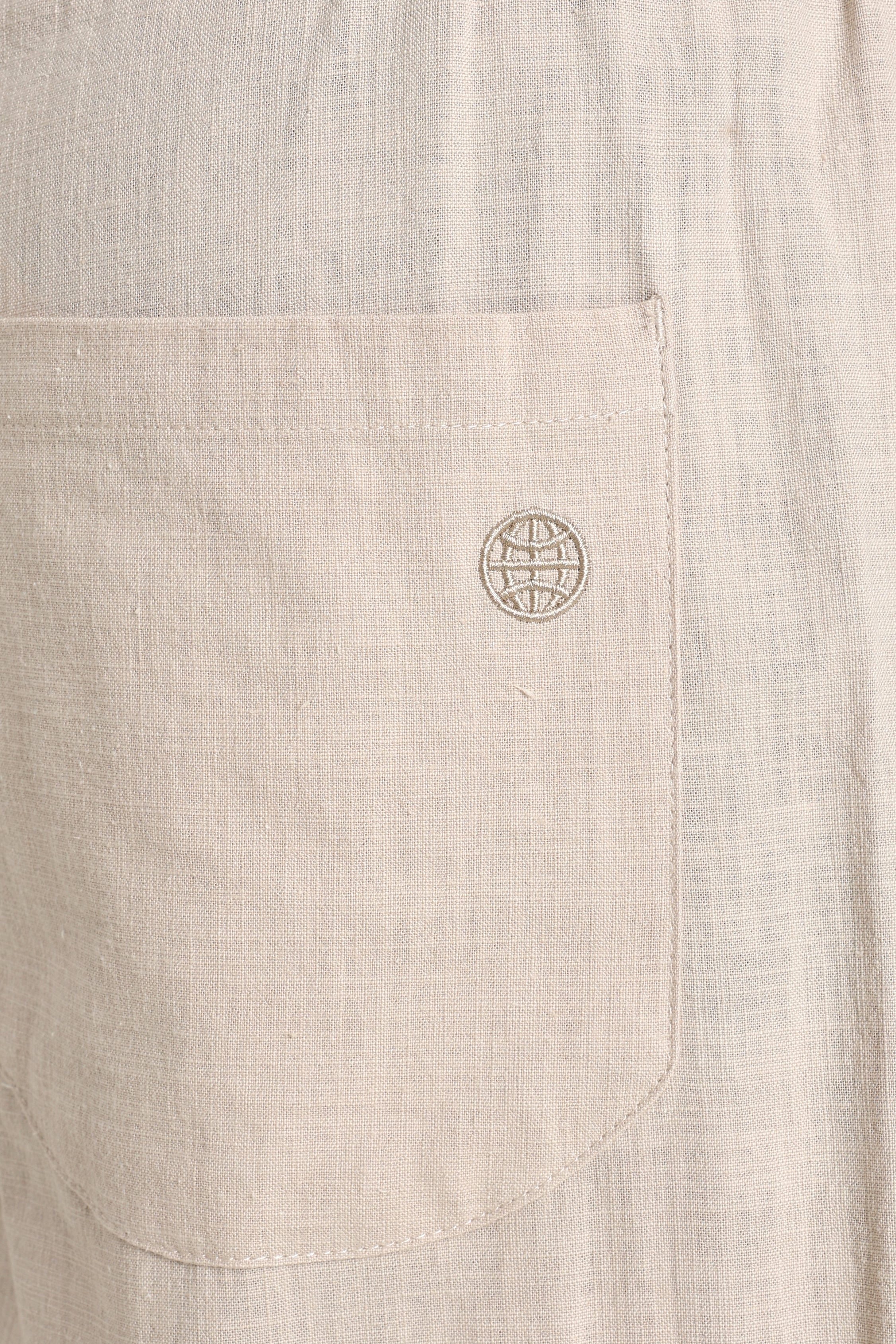 Leinenhose - Beige