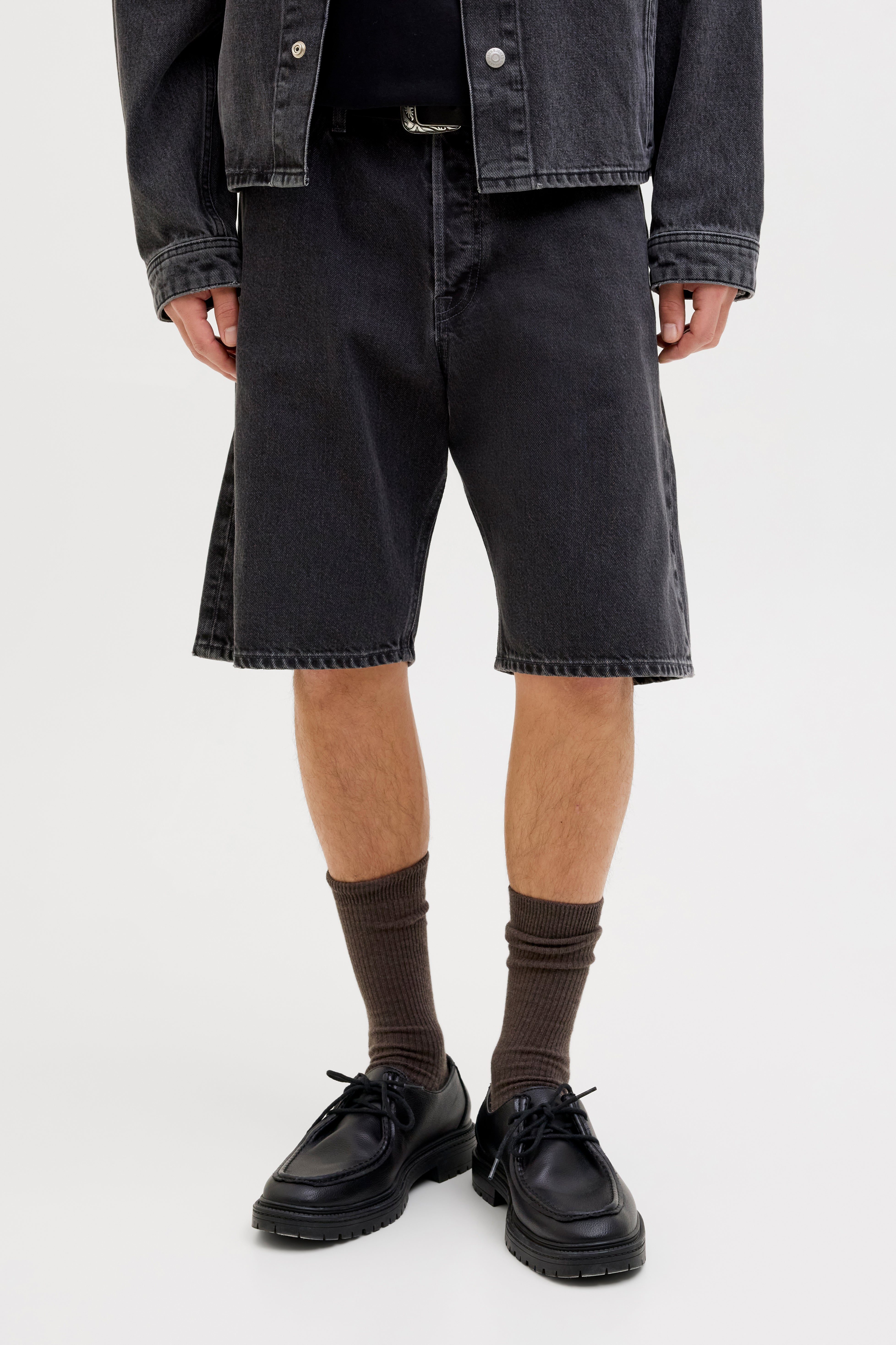 Alex Original Jeansshorts - Black Denim