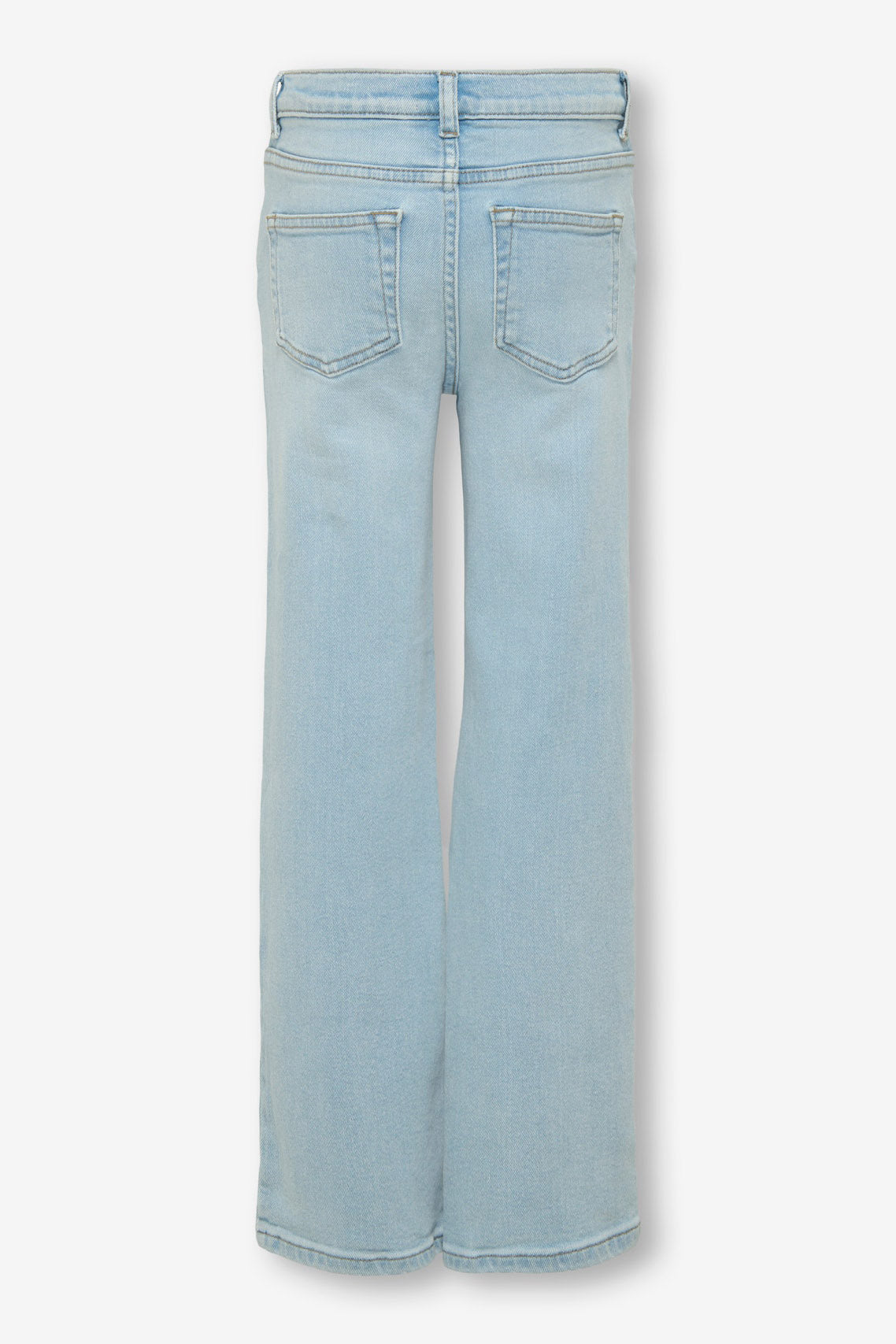 KOGJUICY Wide Leg Jeans - Light Blue Denim