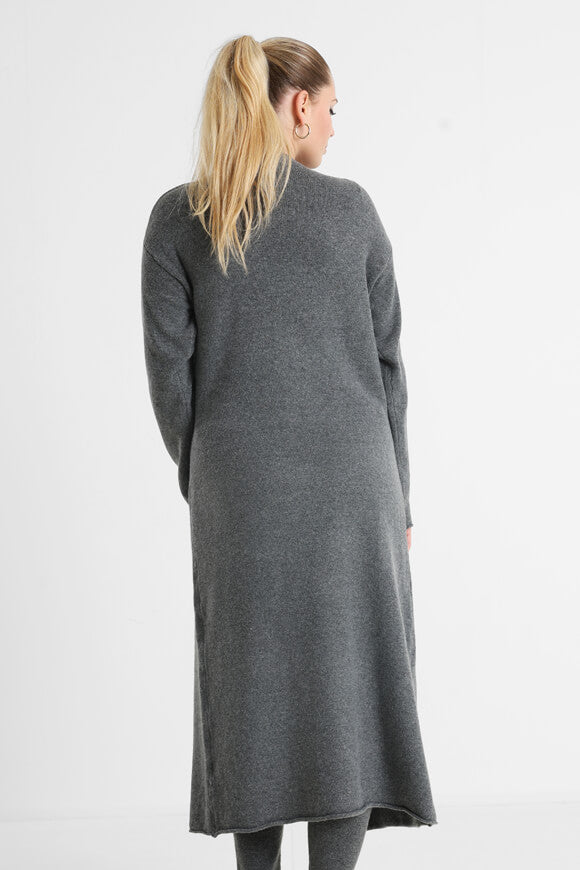 Long cardigan - dark gray