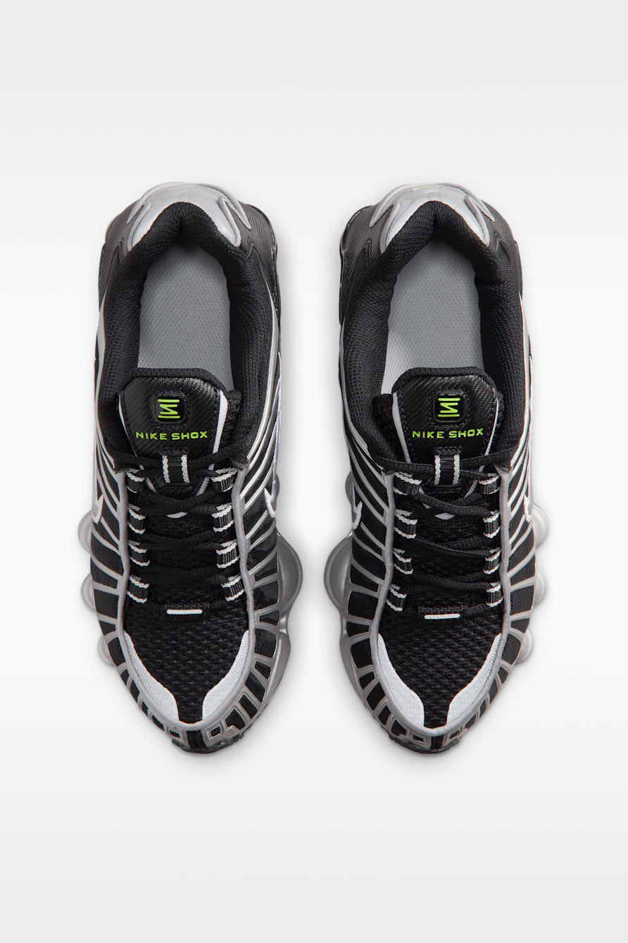 Shox TL Sneaker - Black + Volt Ice + Photon Dust + Metallic Silver