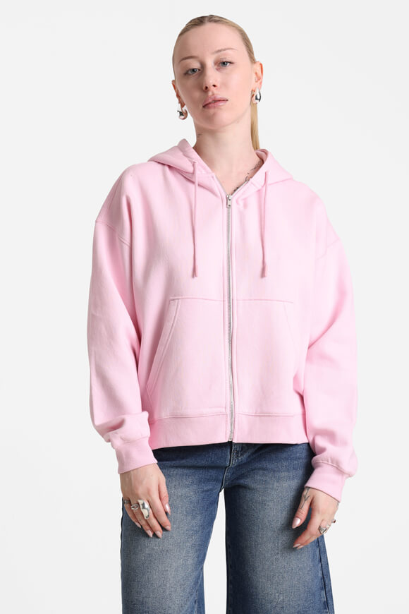 Hooded sweat jacket - Pink