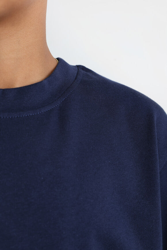 Oversize T-Shirt - Marineblau