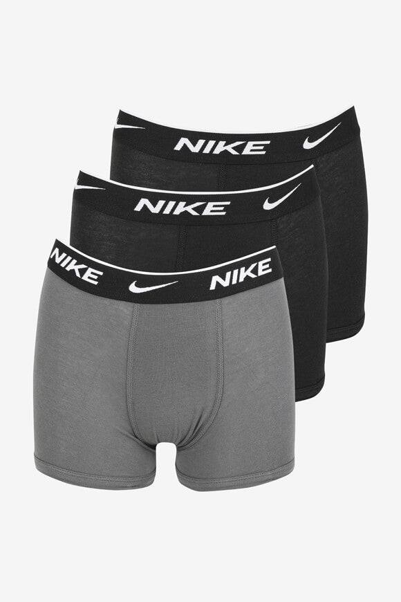 Dreierpack Boxershorts - Schwarz + Dunkelgrau