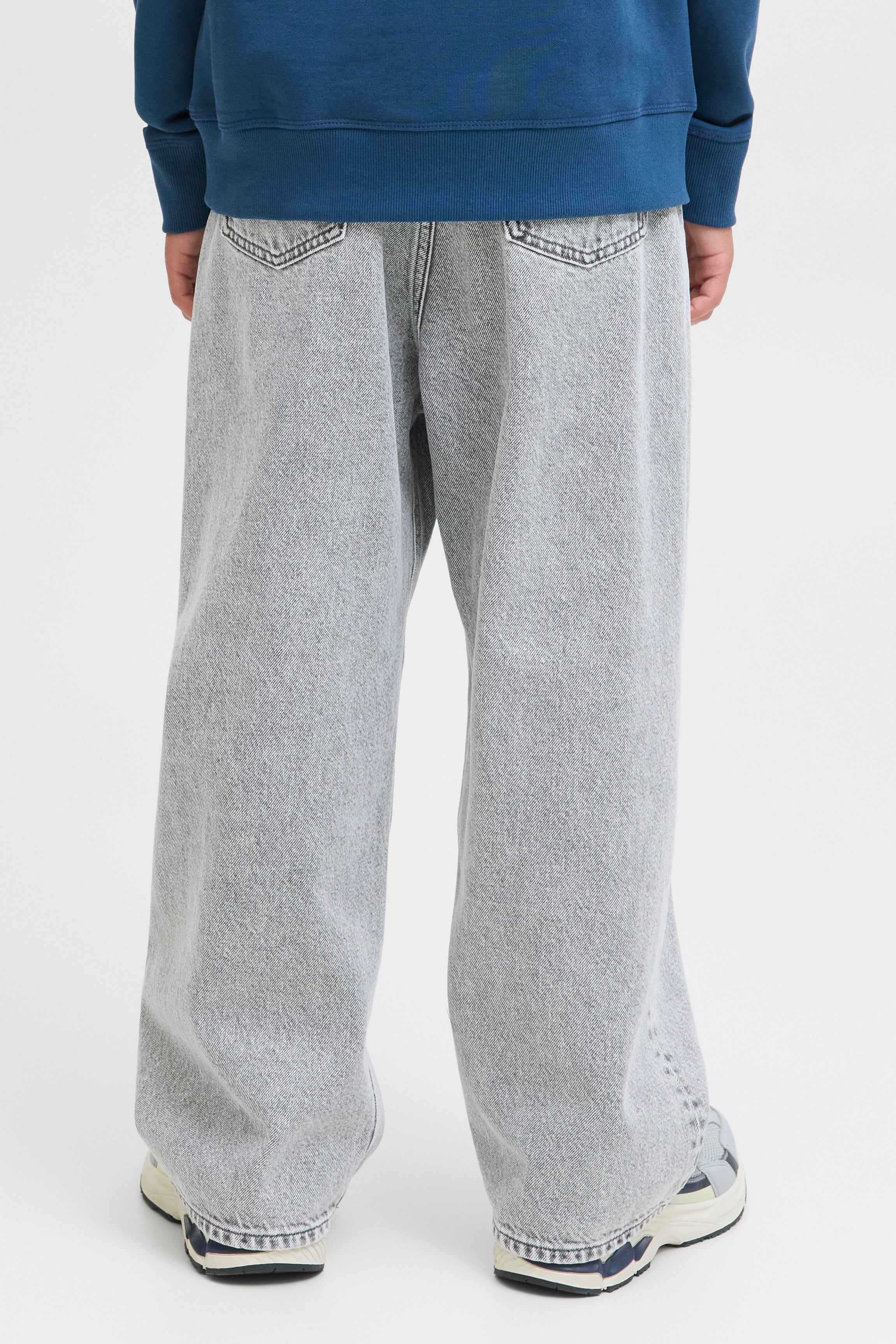 Ron Extra Baggy Fit Jeans - Grey Denim