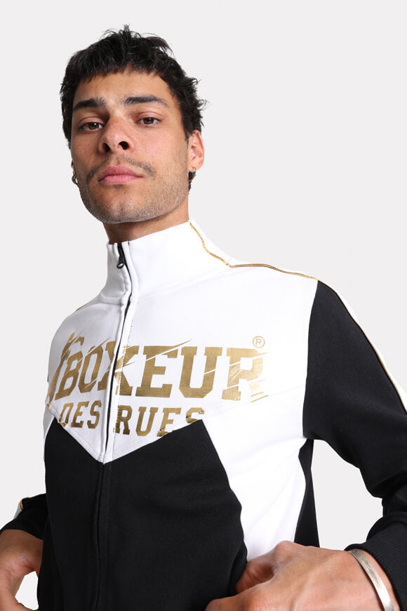 Veste sweat - Black + White