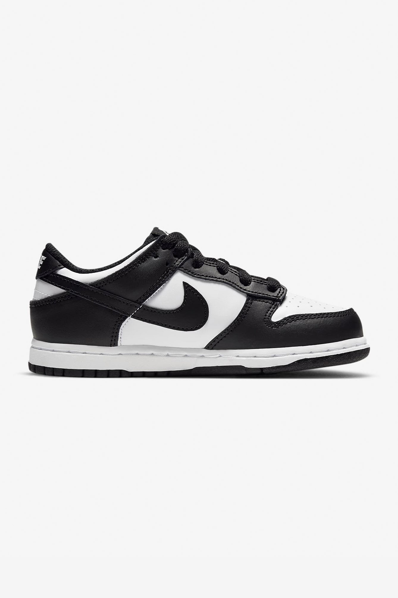 Dunk Kids Sneaker - White + Black