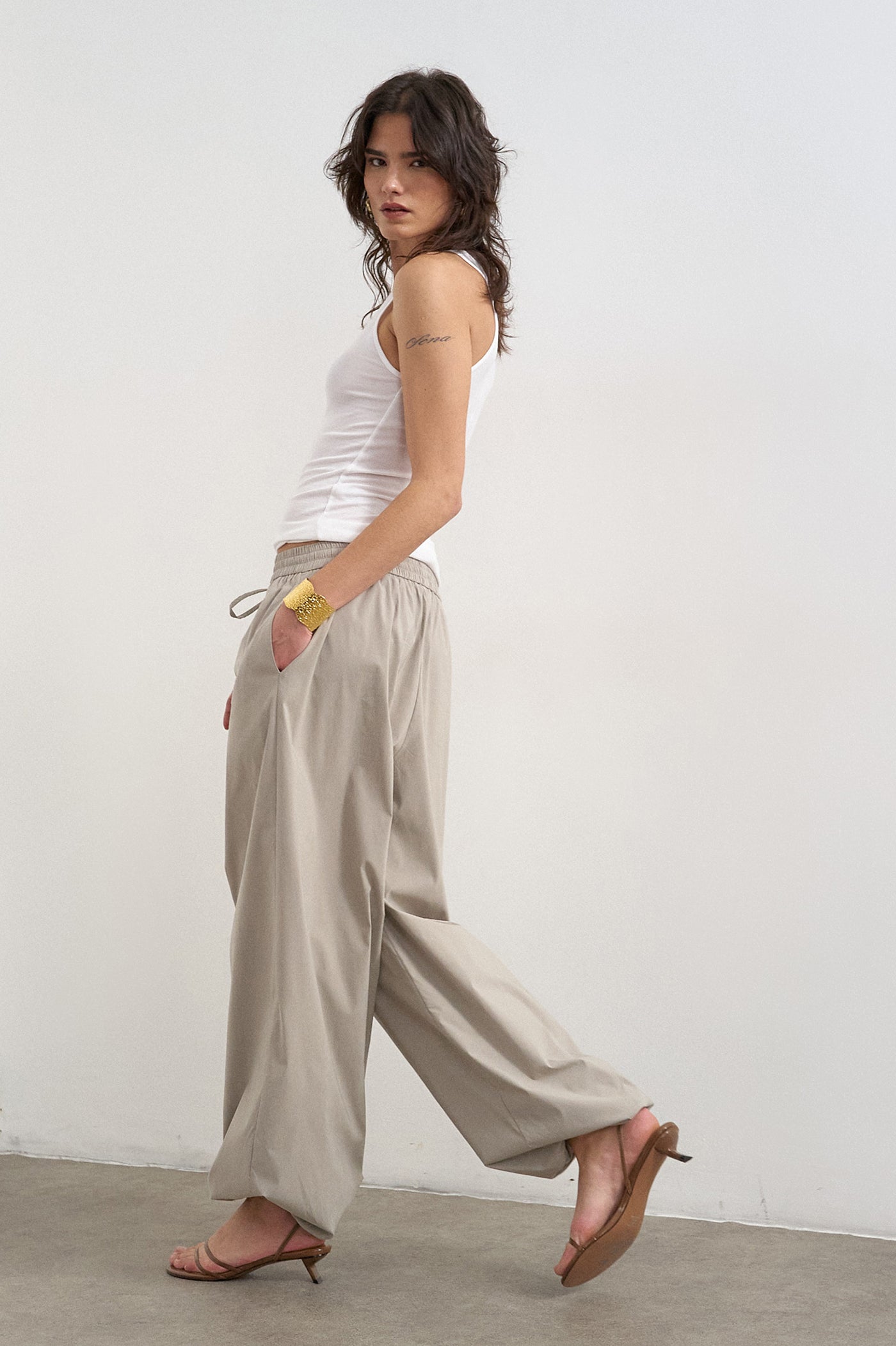 TSBALIA Ballon-Stoffhose - Slate