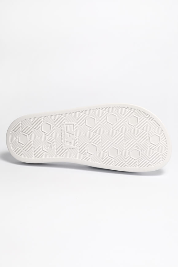 Mules - White + Gold