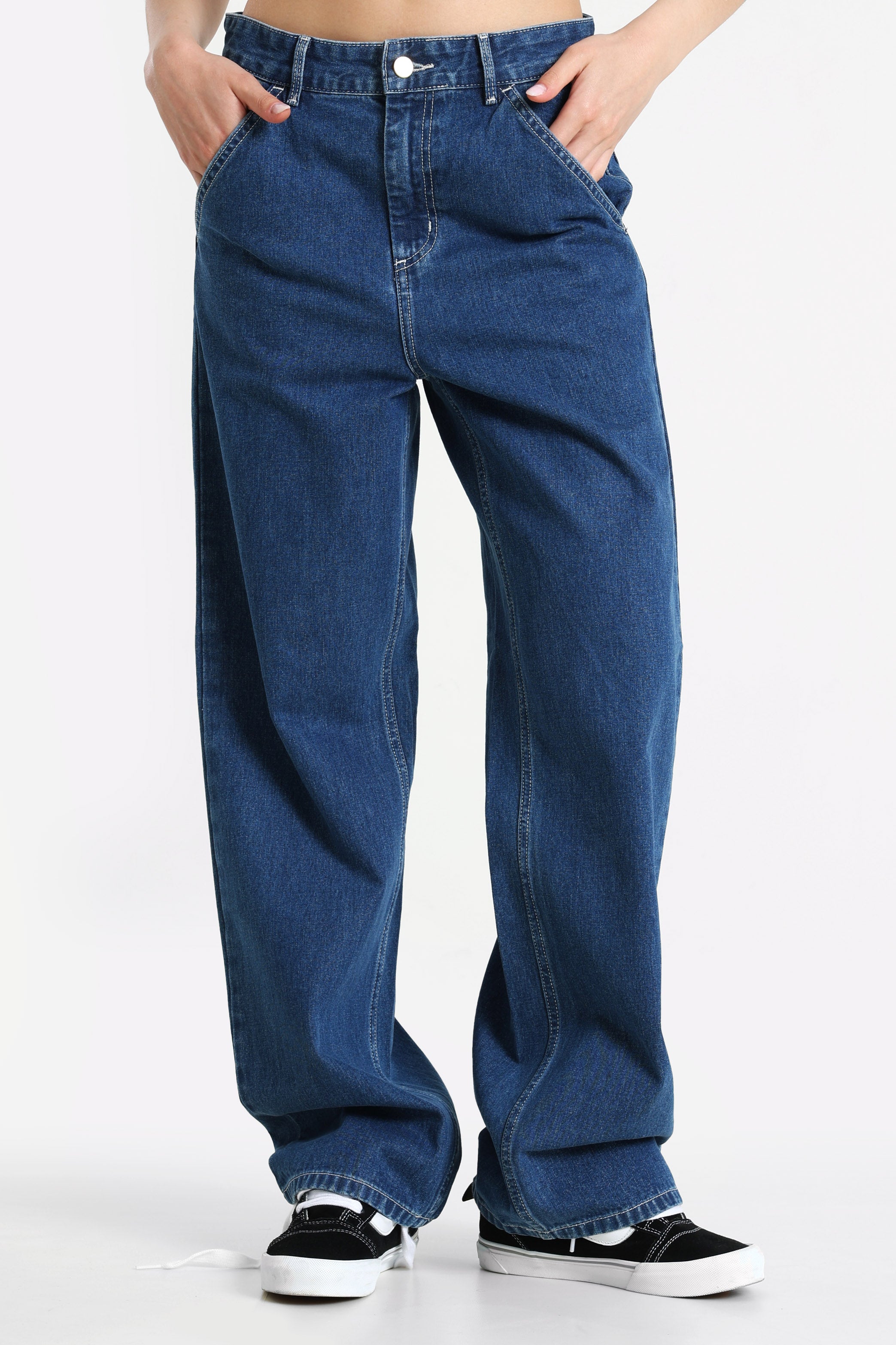 Loose fit jeans - Blue Stone Washed