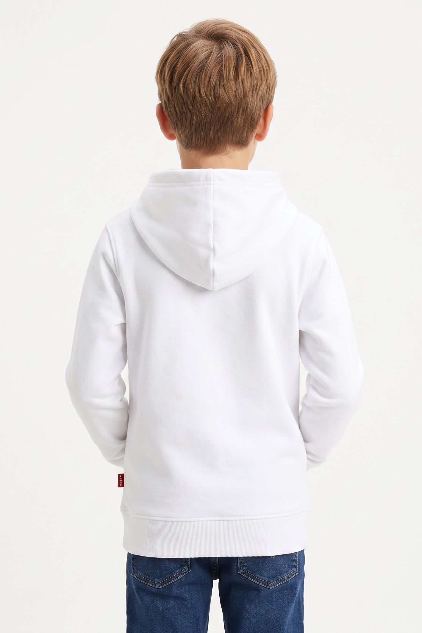 Felpa con cappuccio Air - White