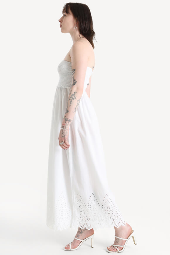 ONLTULUM Robe bandeau - Blanc éclatant