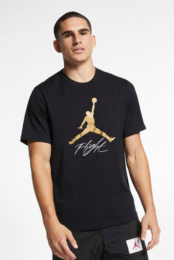 T-shirt Jumpman Flight - Noir