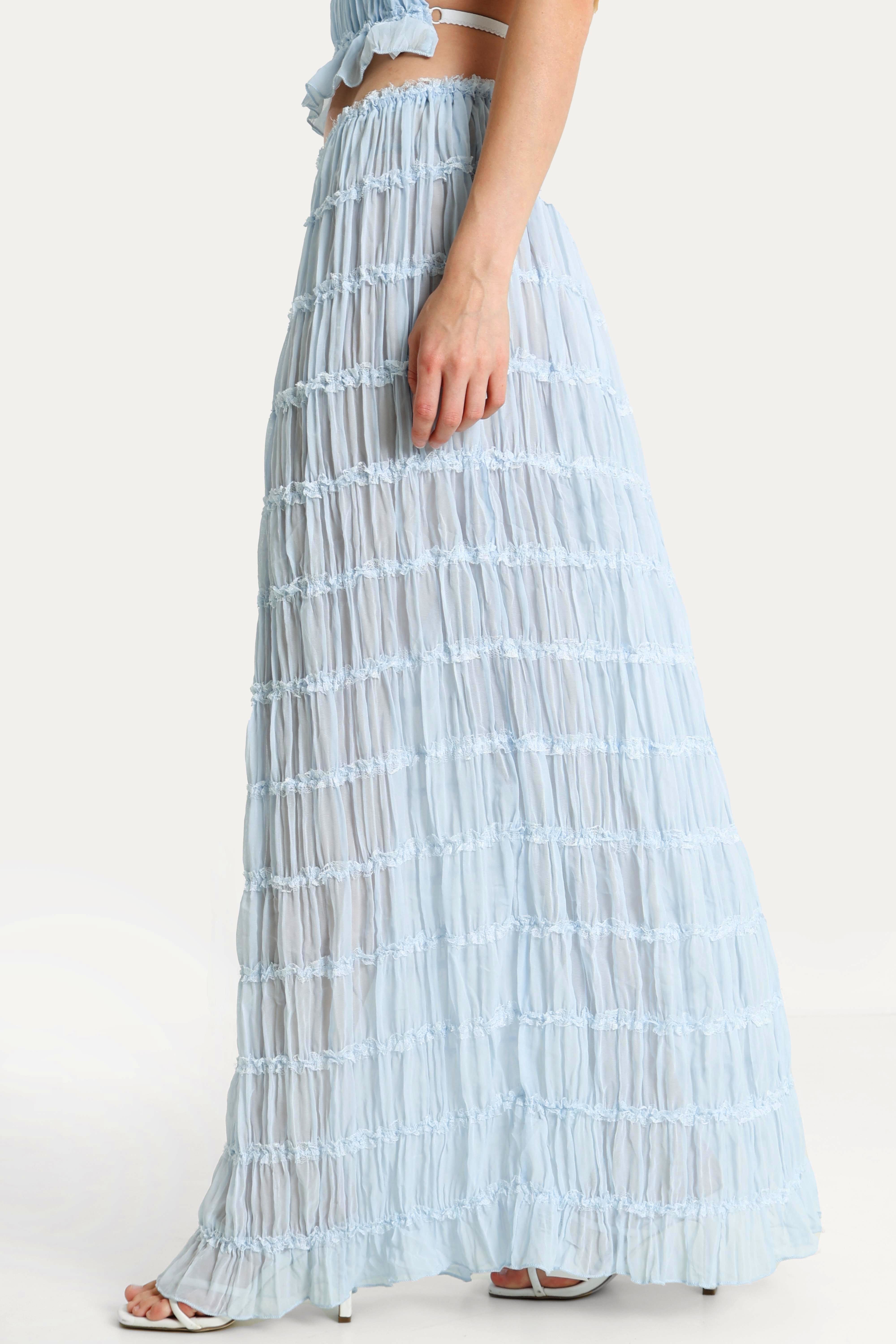 Jupe longue - Light Blue