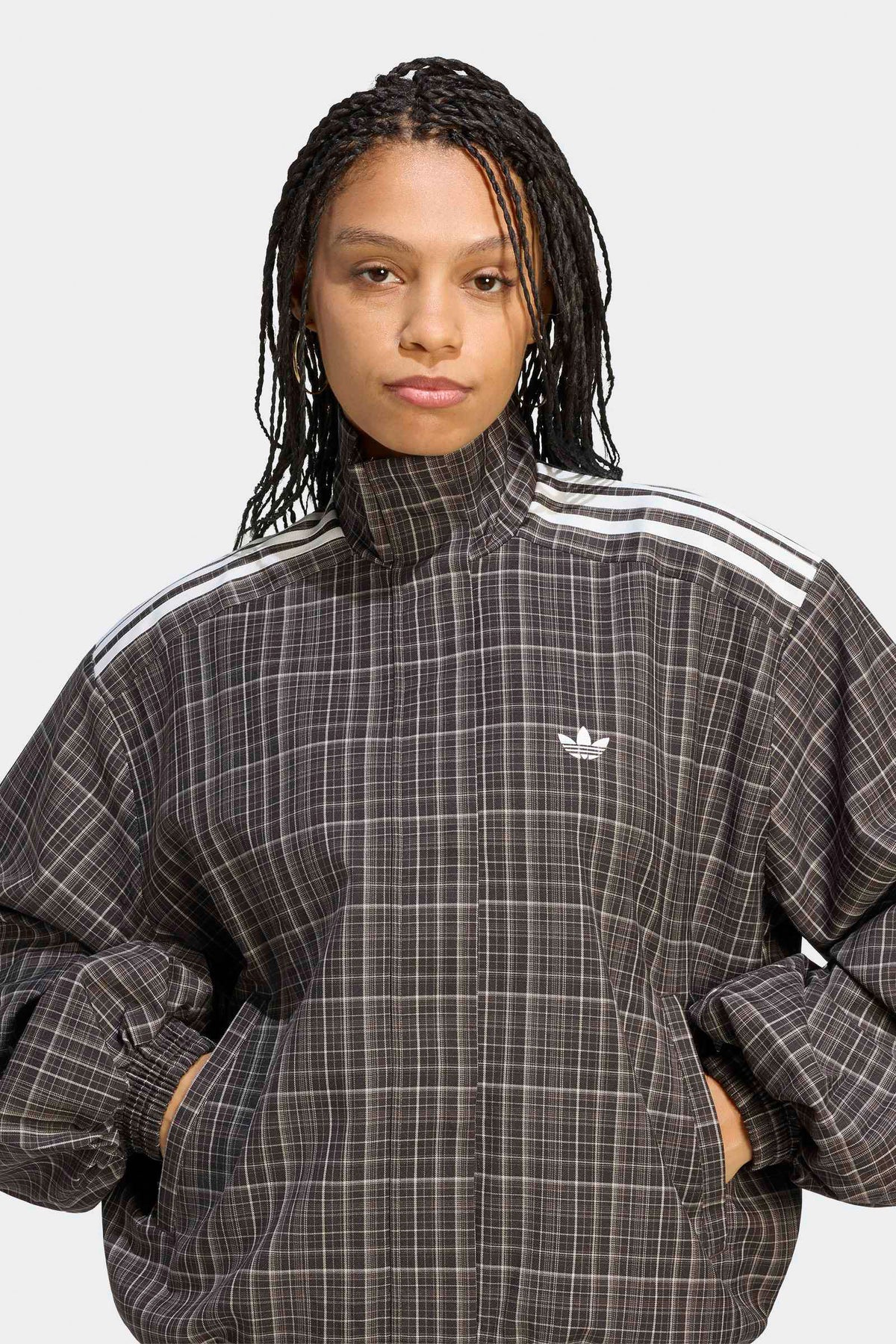 Giacca da allenamento oversize - Night Brown