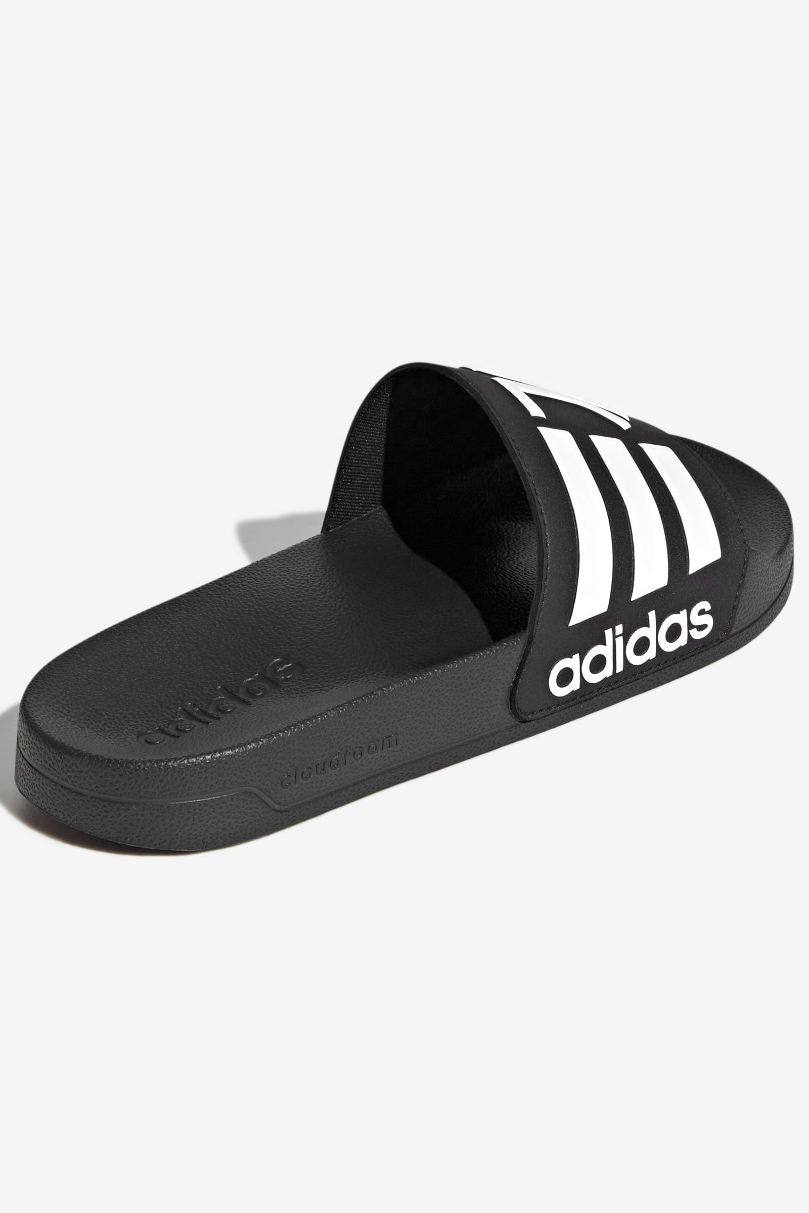 Adilette Juventus Pantoletten - Core Black + Footwear White